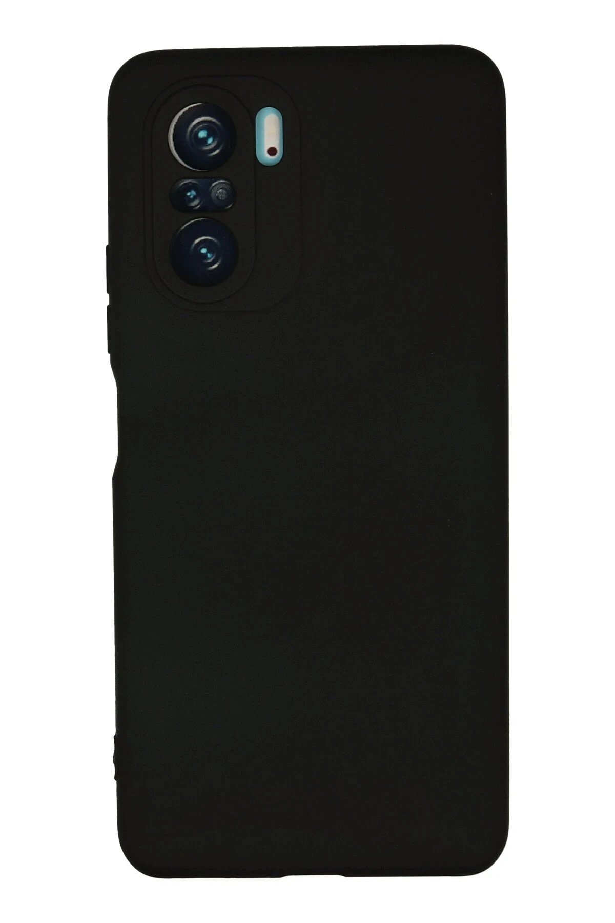 Newface Xiaomi Poco F3 Kılıf Nano içi Kadife Silikon - Siyah