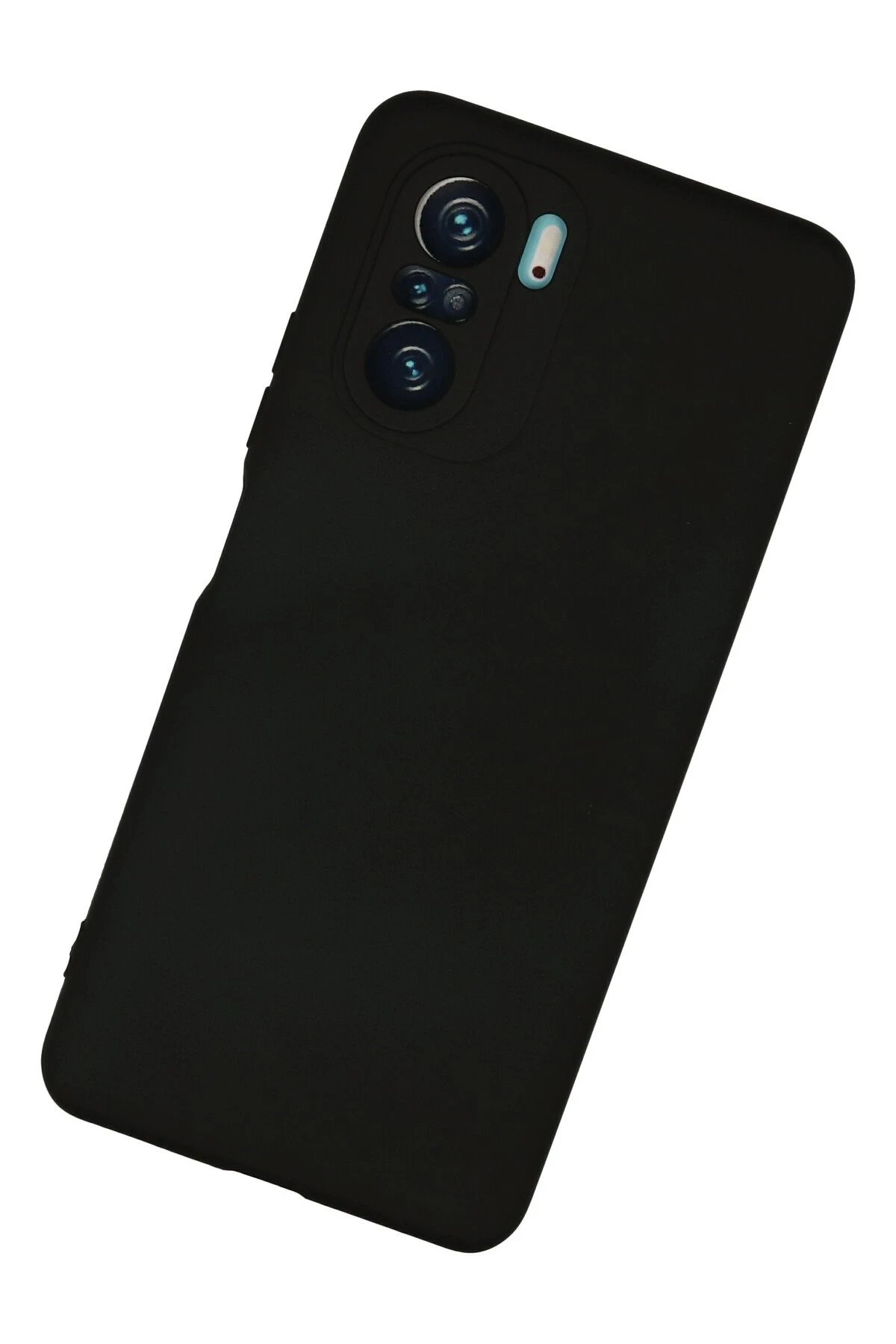 Newface Xiaomi Poco F3 Kılıf Nano içi Kadife Silikon - Siyah