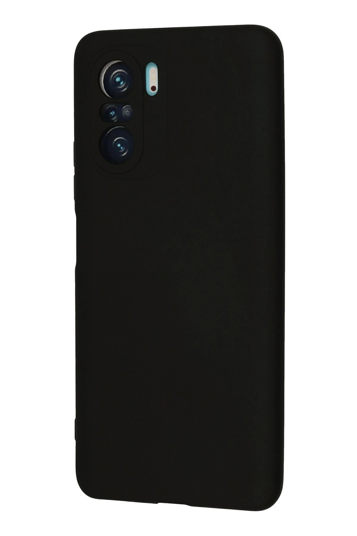 Newface Xiaomi Poco F3 Kılıf Nano içi Kadife Silikon - Siyah