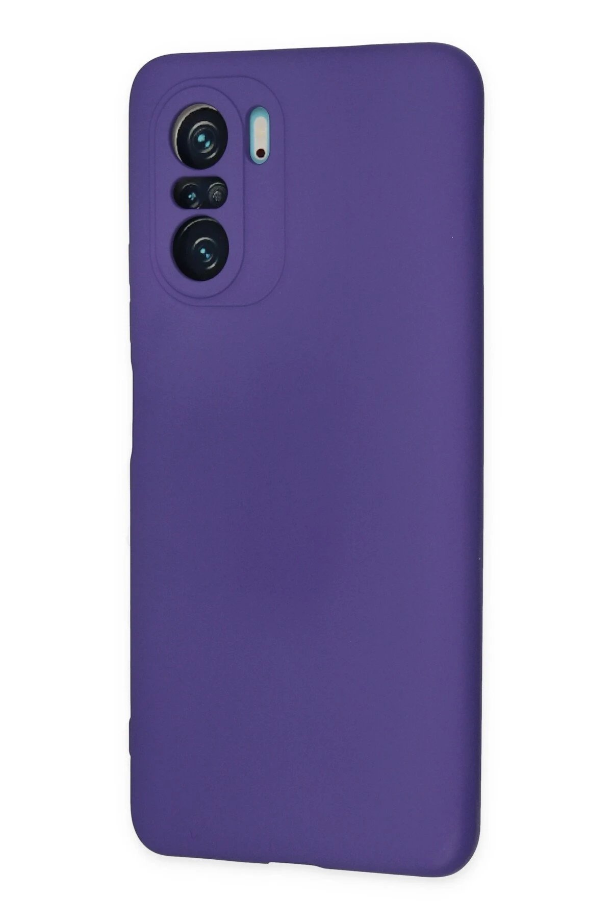 Newface Xiaomi Poco F3 Kılıf Nano içi Kadife Silikon - Mor