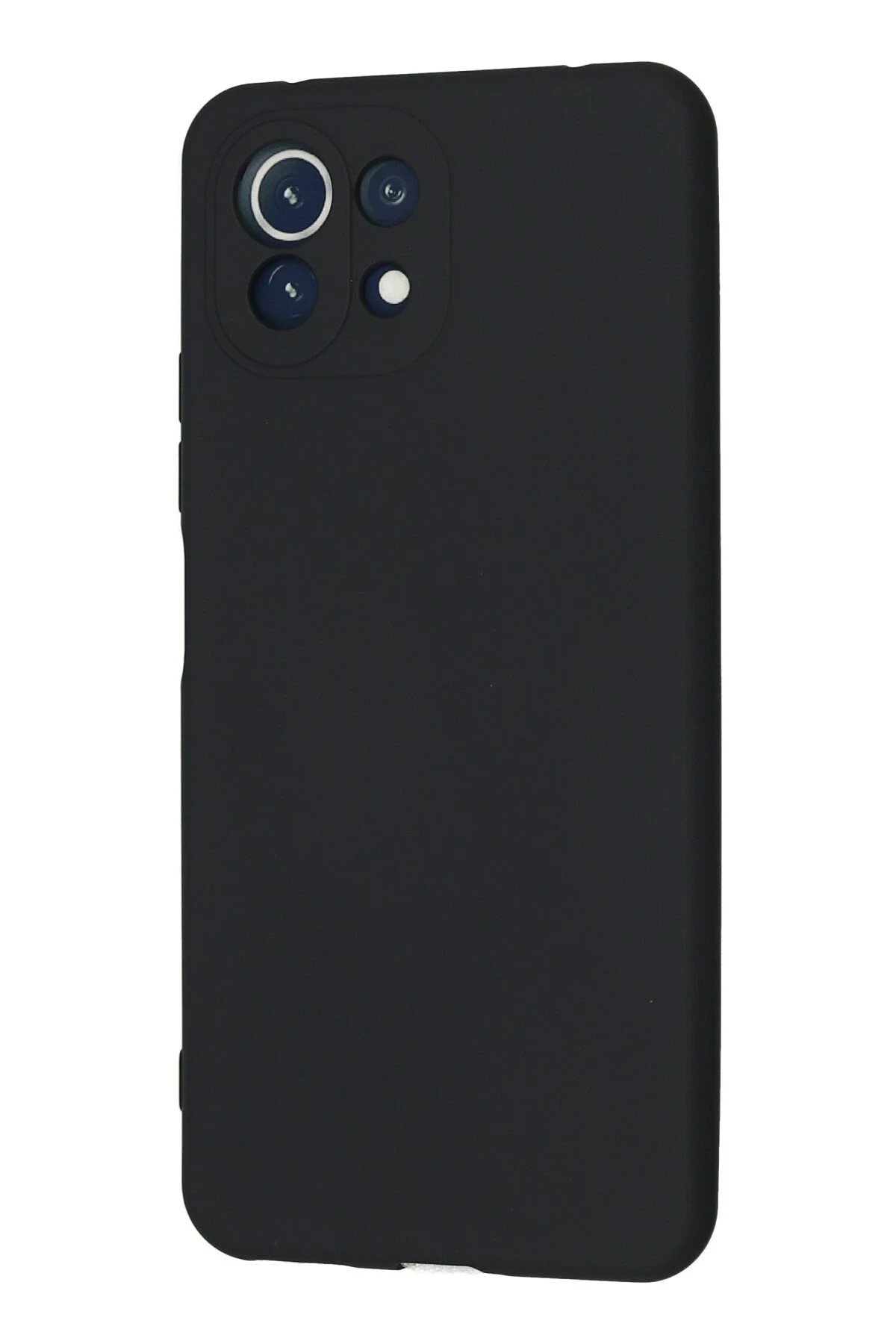 Newface Xiaomi Mİ 11 Lite Kılıf Nano içi Kadife Silikon - Lacivert