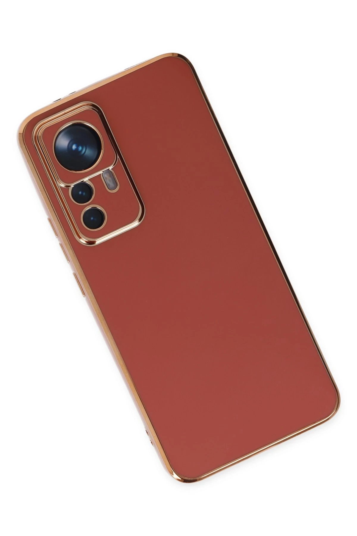 Newface Xiaomi Mi 12T Pro Kılıf Volet Silikon - Kırmızı