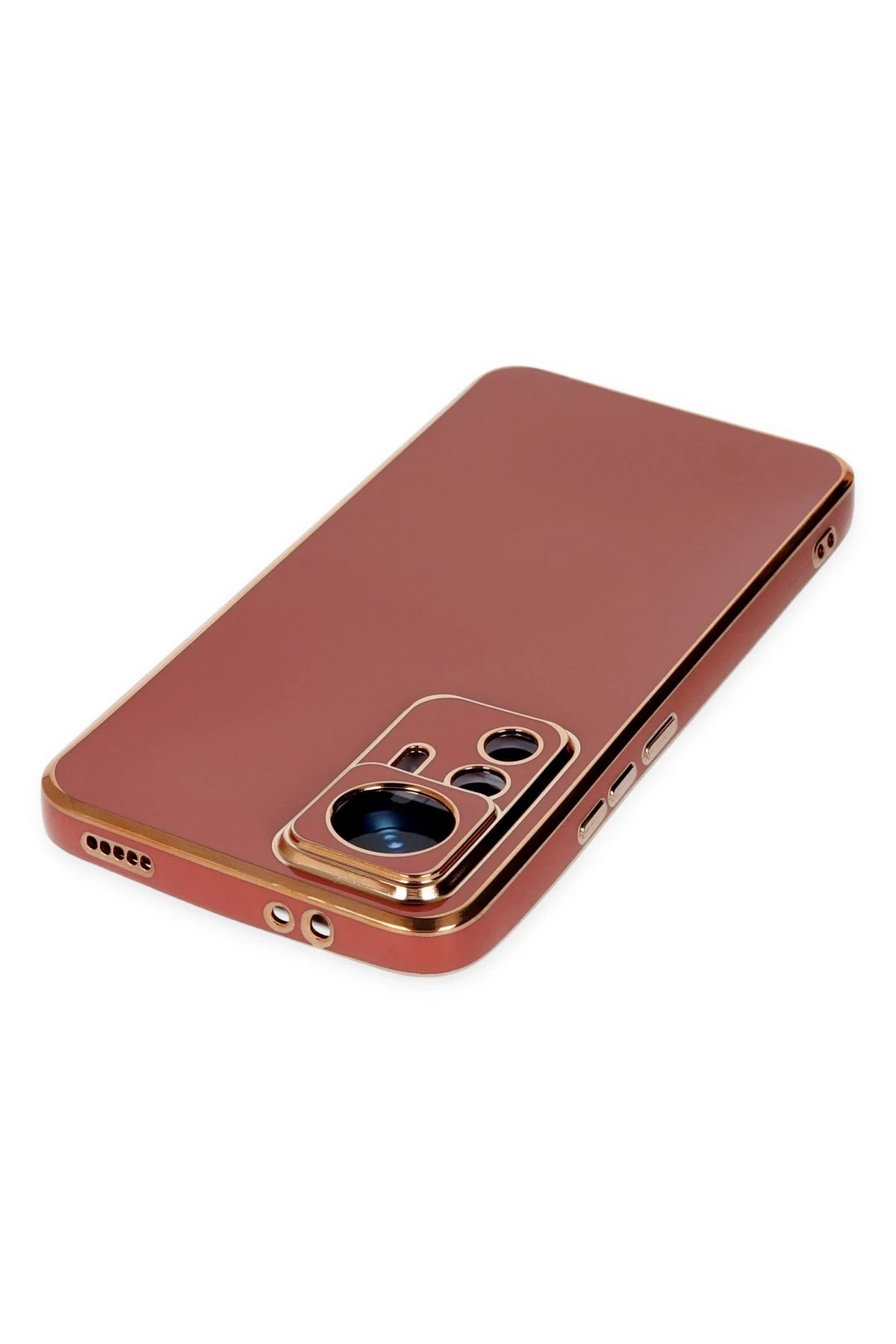 Newface Xiaomi Mi 12T Pro Kılıf Volet Silikon - Kırmızı