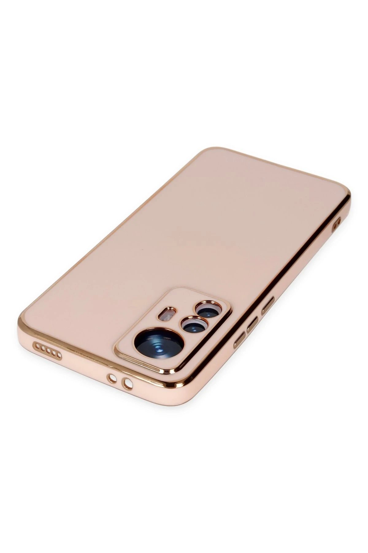 Newface Xiaomi Mi 12T Pro Kılıf Volet Silikon - Pembe