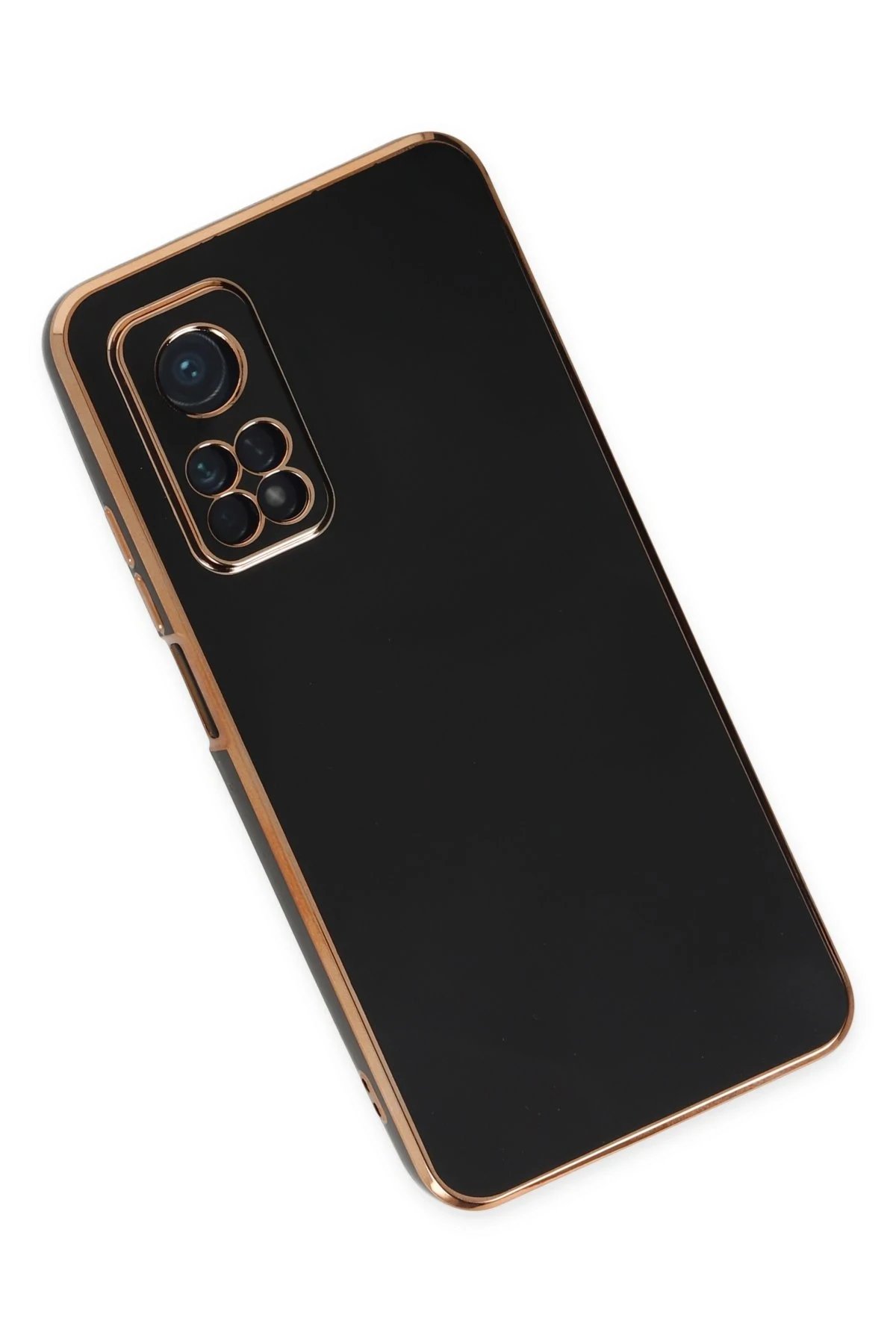 Newface Xiaomi Mi 10T Kılıf Volet Silikon - Siyah