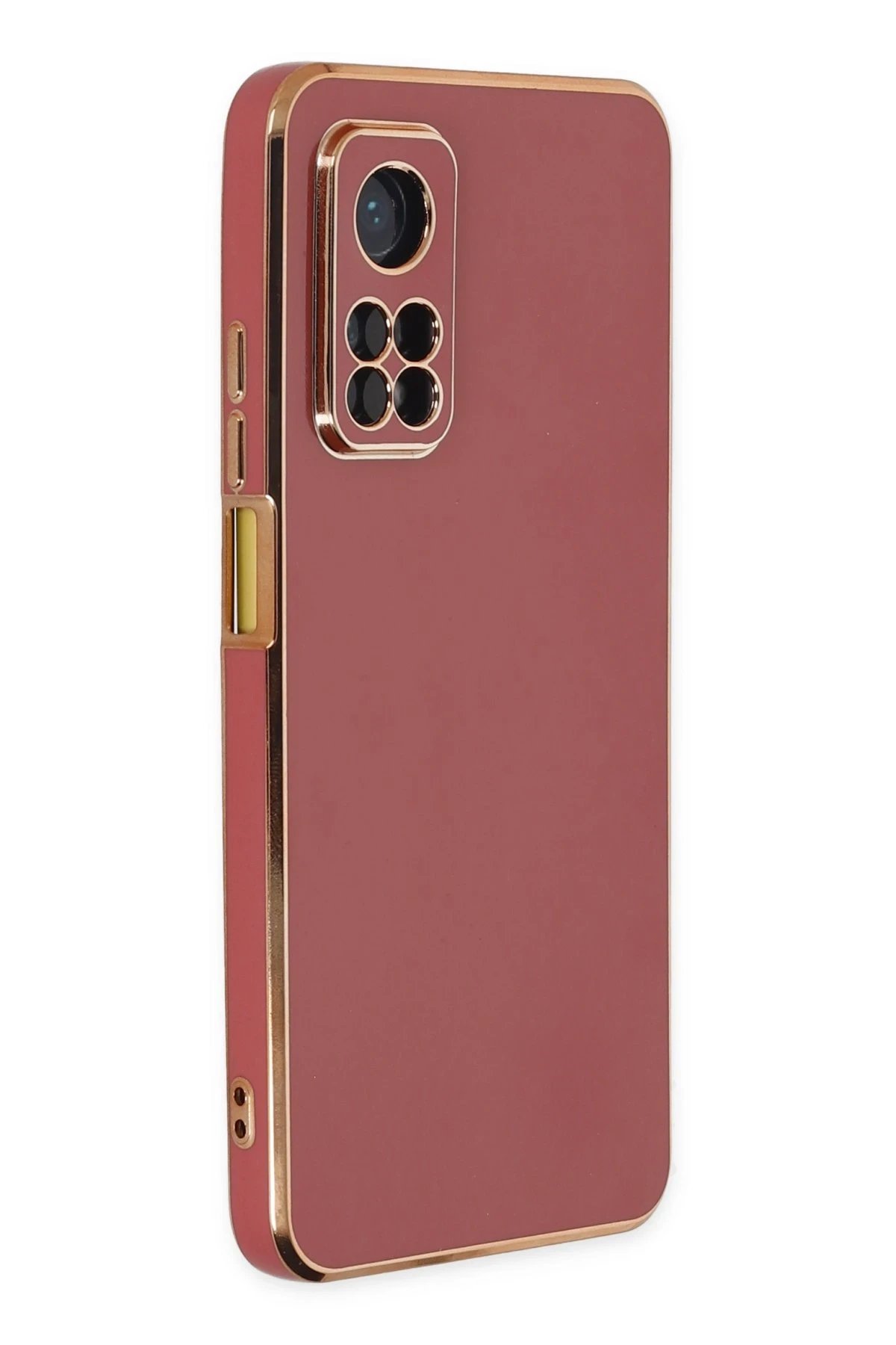 Newface Xiaomi Mi 10T Kılıf Volet Silikon - Kırmızı