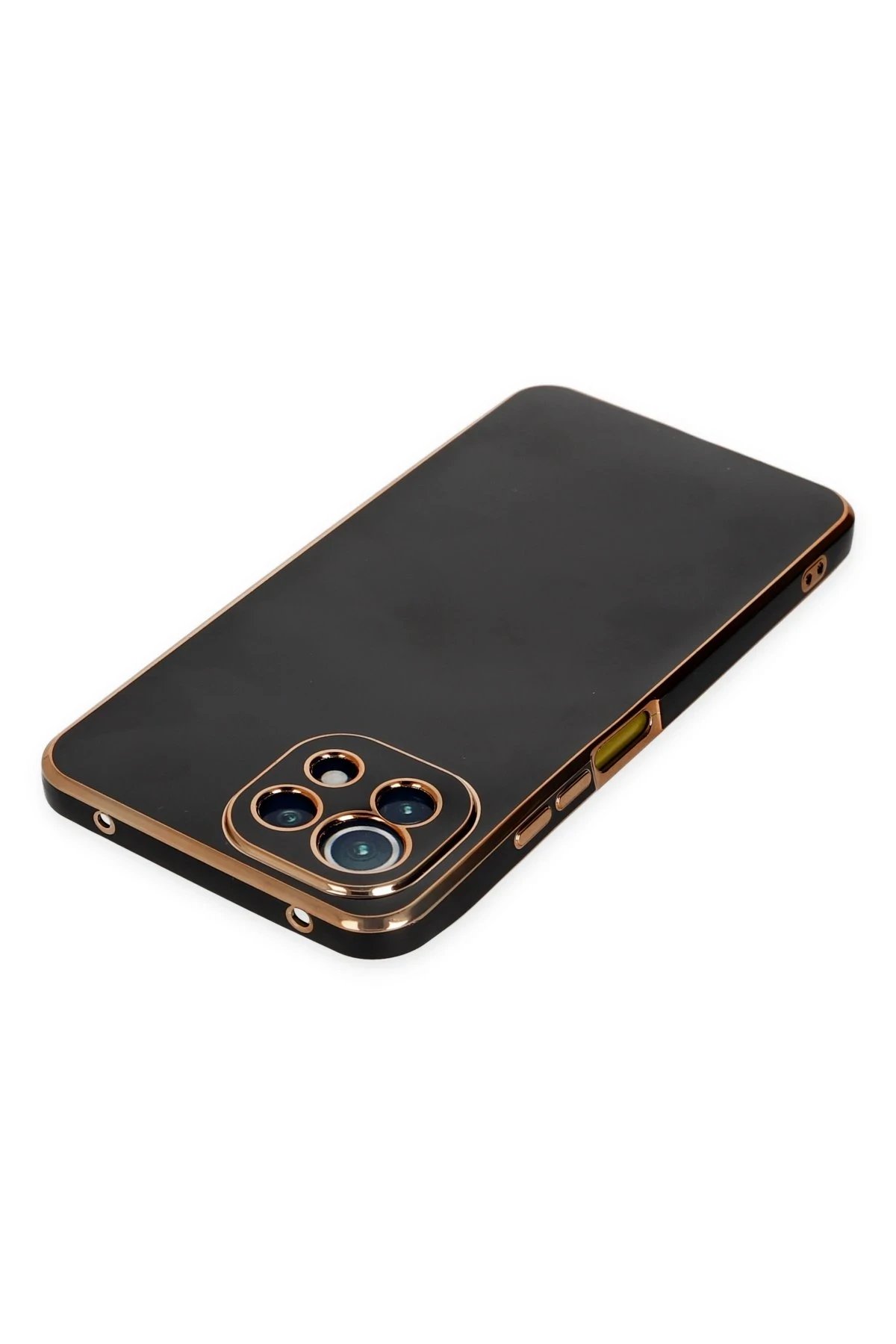 Newface Xiaomi Mİ 11 Lite Kılıf Volet Silikon - Siyah