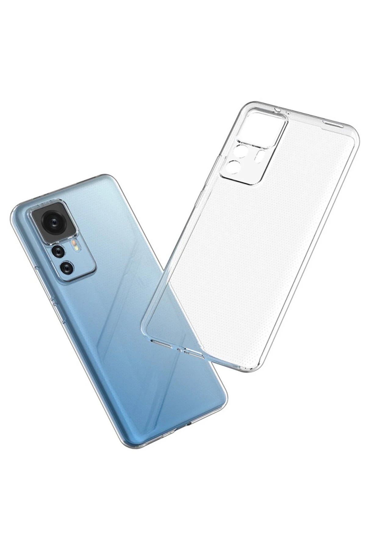 Newface Xiaomi Mi 12T Pro Kılıf Lüx Şeffaf Silikon