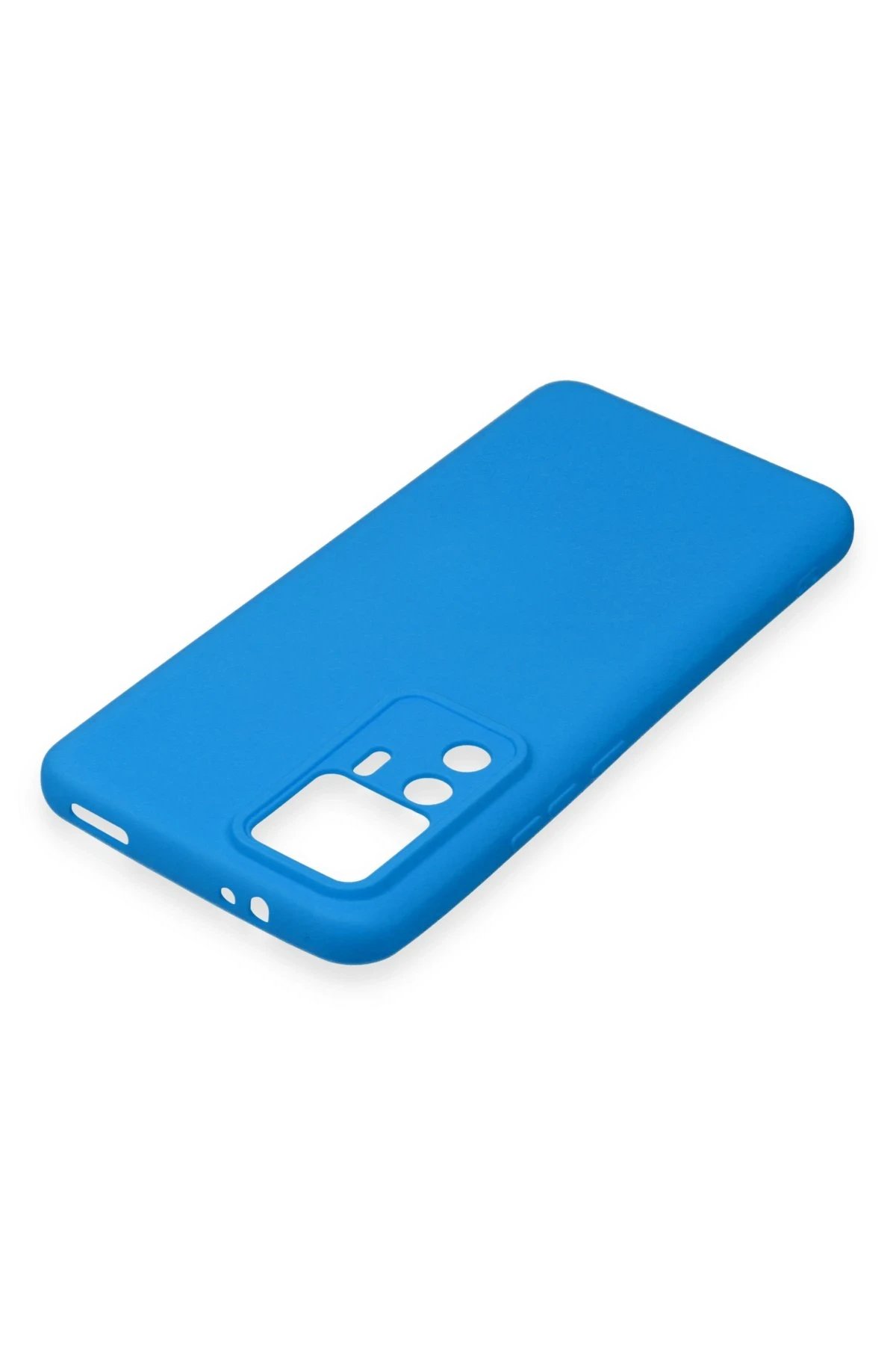 Newface Xiaomi Mi 12T Pro Kılıf Nano içi Kadife Silikon - Mavi