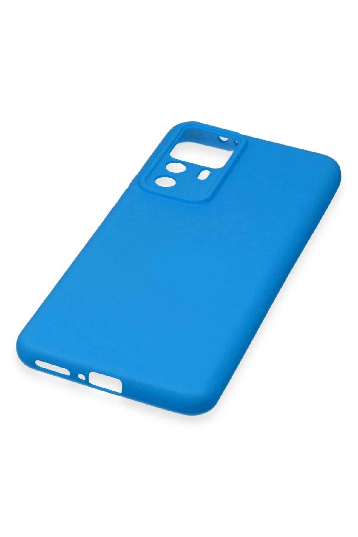 Newface Xiaomi Mi 12T Pro Kılıf Nano içi Kadife Silikon - Mavi