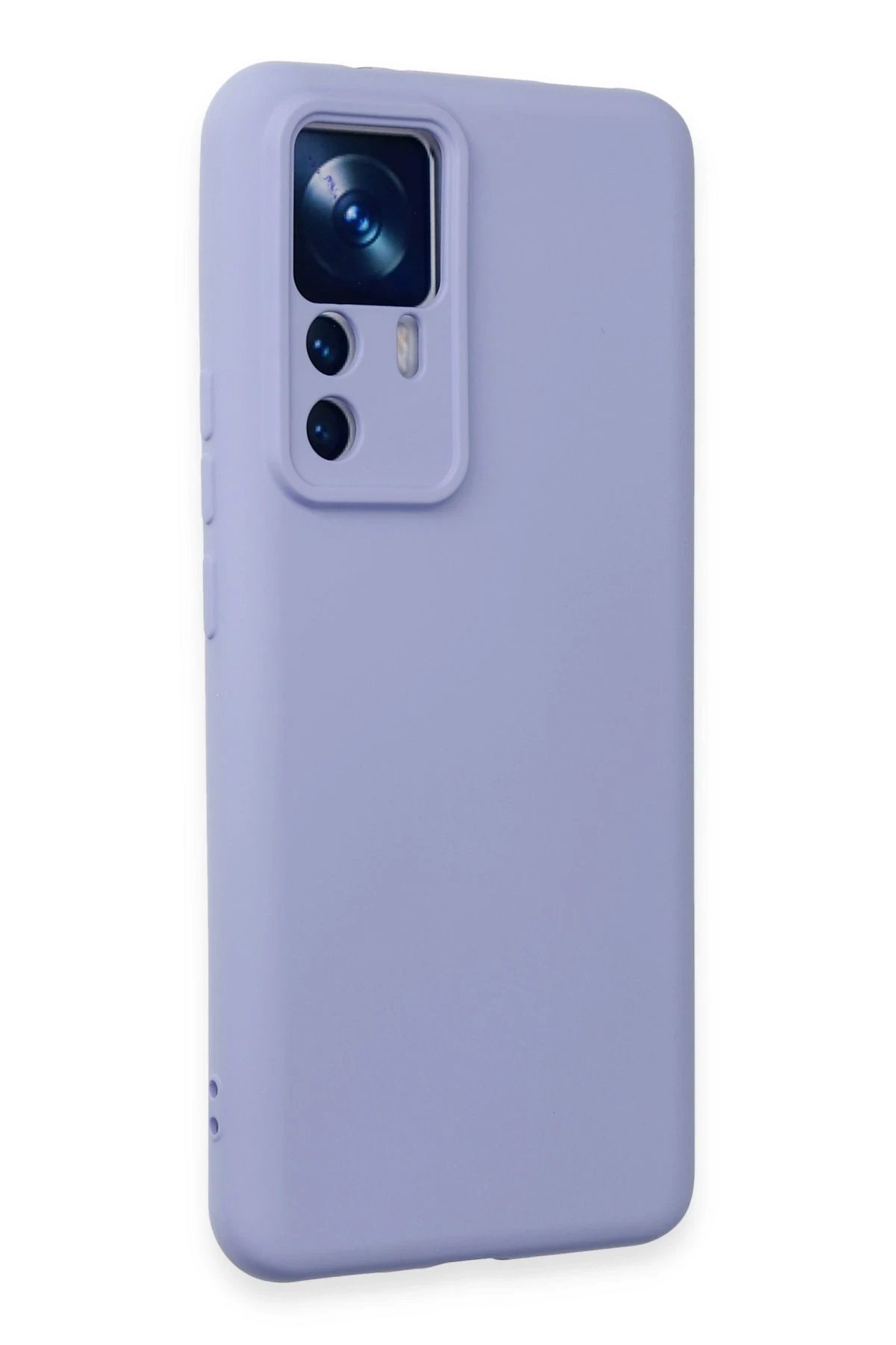 Newface Xiaomi Mi 12T Pro Kılıf Nano içi Kadife Silikon - Lila