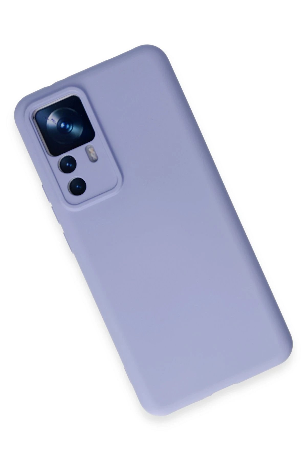 Newface Xiaomi Mi 12T Pro Kılıf Nano içi Kadife Silikon - Lila