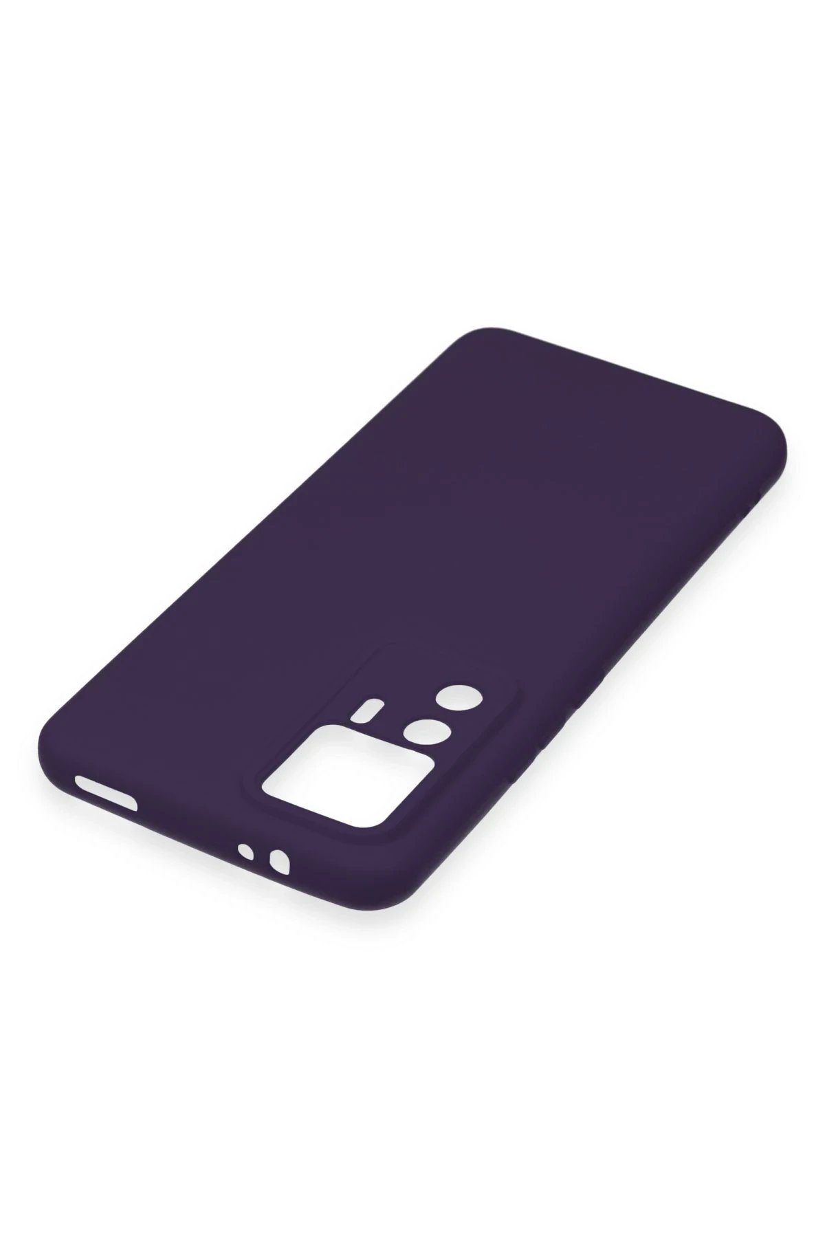 Newface Xiaomi Mi 12T Pro Kılıf Nano içi Kadife Silikon - Mor