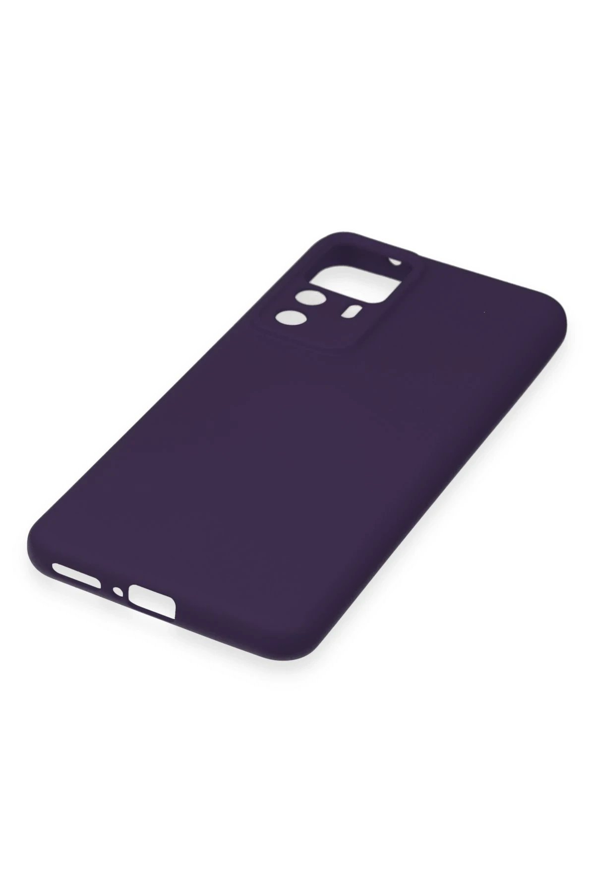 Newface Xiaomi Mi 12T Pro Kılıf Nano içi Kadife Silikon - Mor