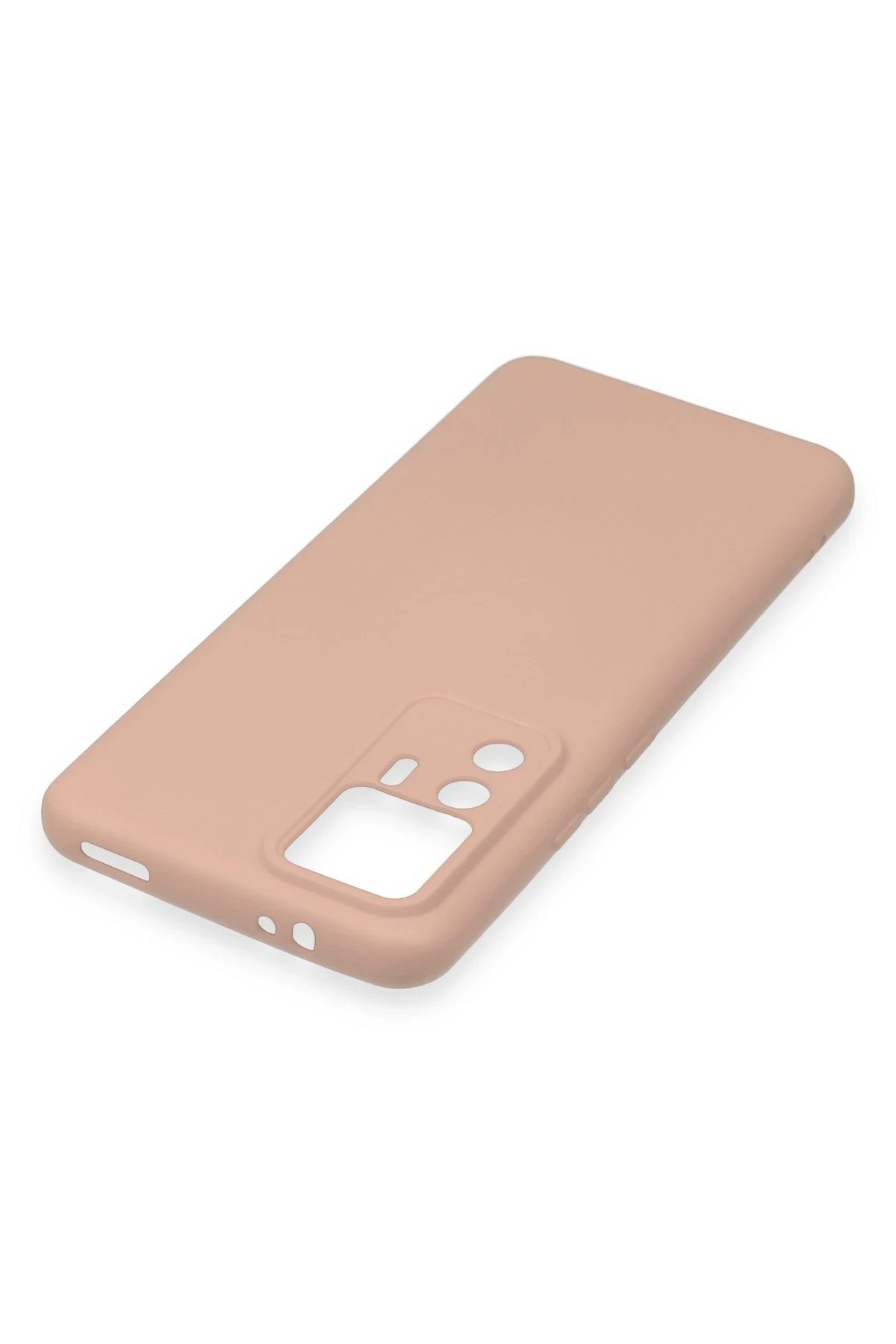 Newface Xiaomi Mi 12T Pro Kılıf Nano içi Kadife Silikon - Pudra