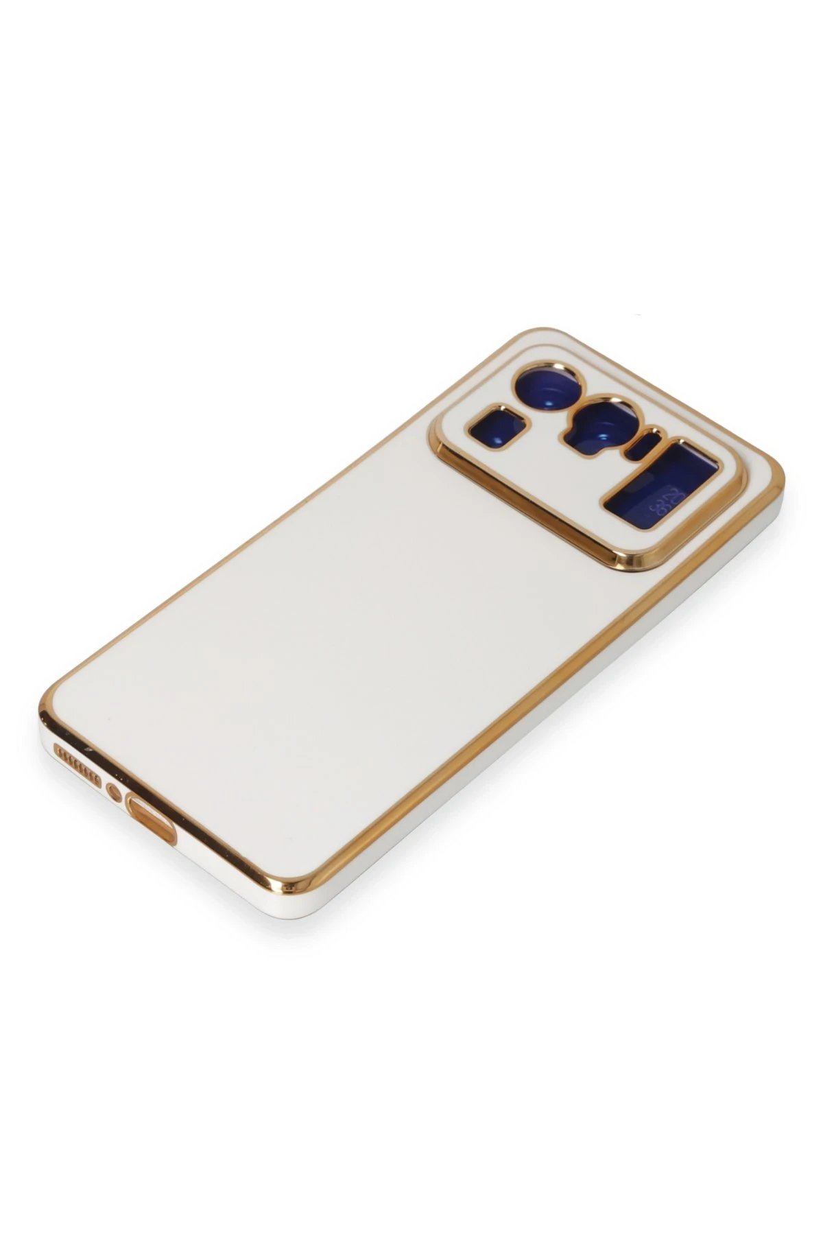 Newface Xiaomi Mi 11 Ultra Kılıf Volet Silikon - Beyaz