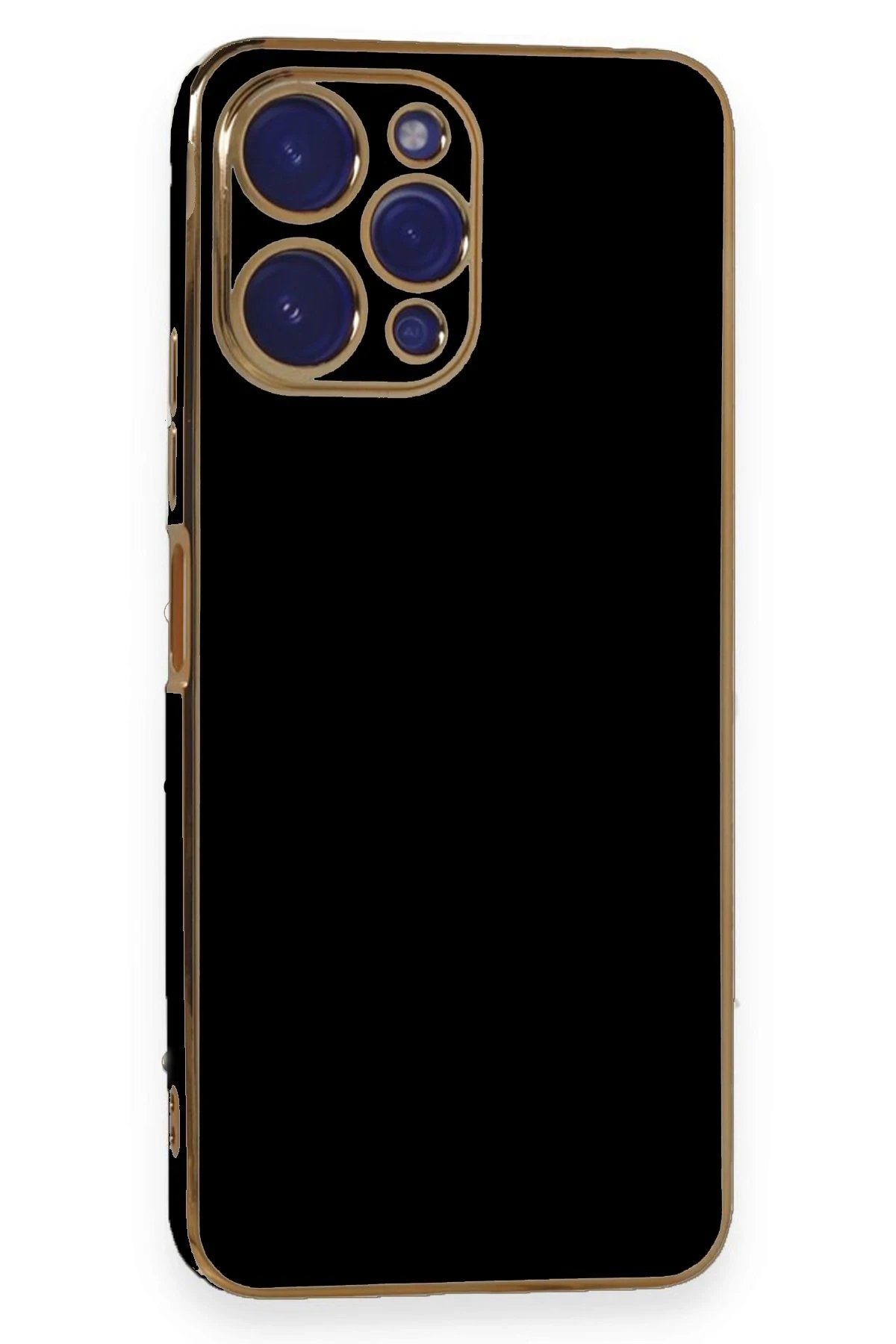 Newface Xiaomi Poco M6 Pro 5G Kılıf Volet Silikon - Siyah