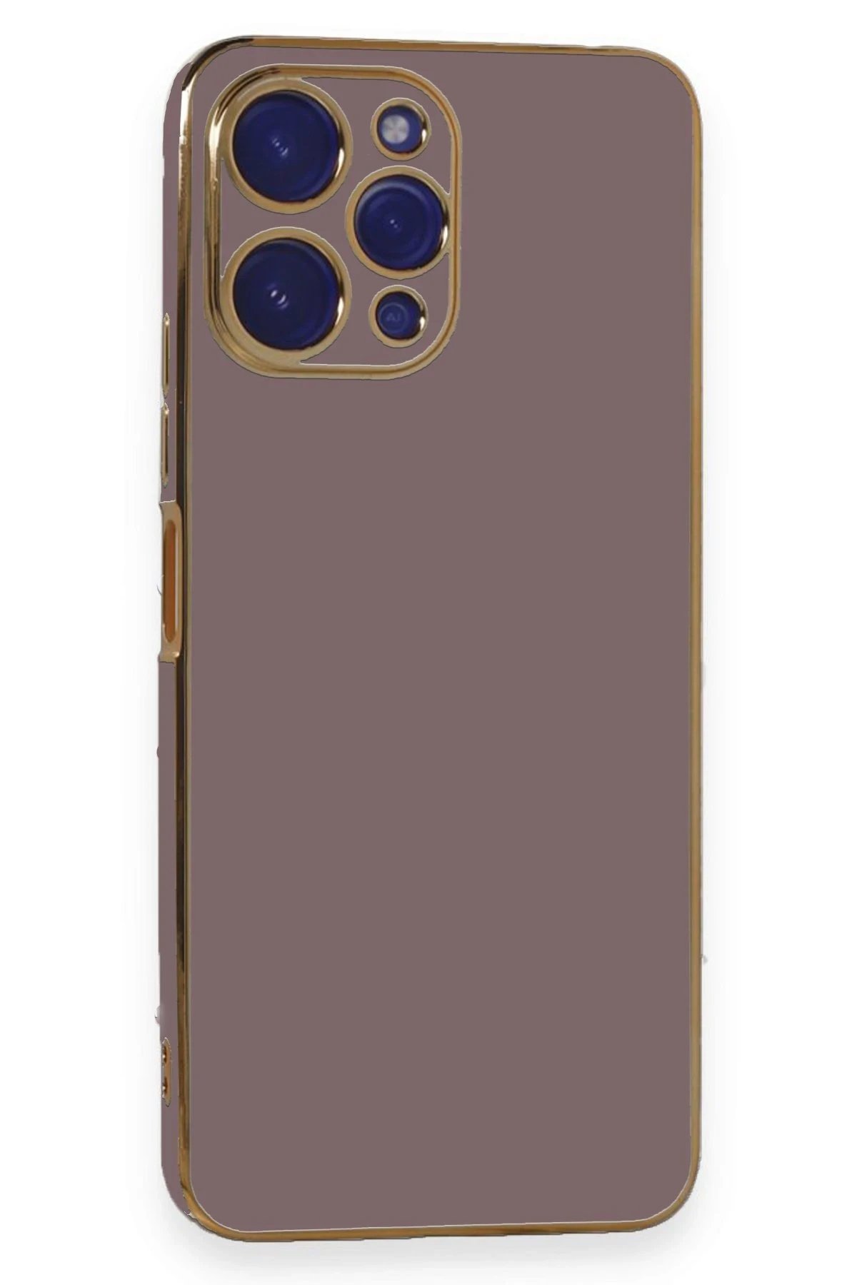 Newface Xiaomi Poco M6 Pro 5G Kılıf Volet Silikon - Mor