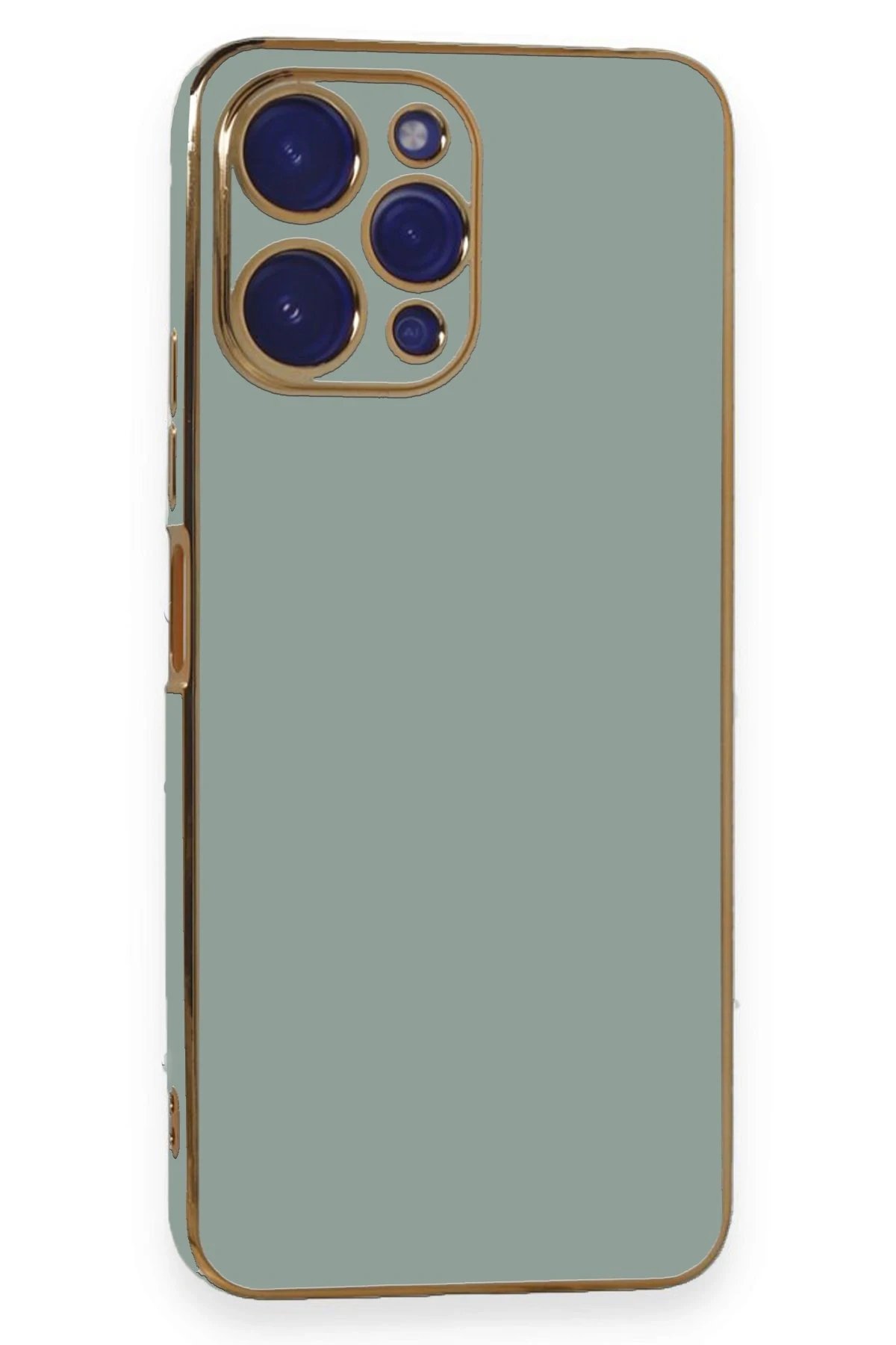 Newface Xiaomi Poco M6 Pro 5G Kılıf Volet Silikon - Açık Yeşil