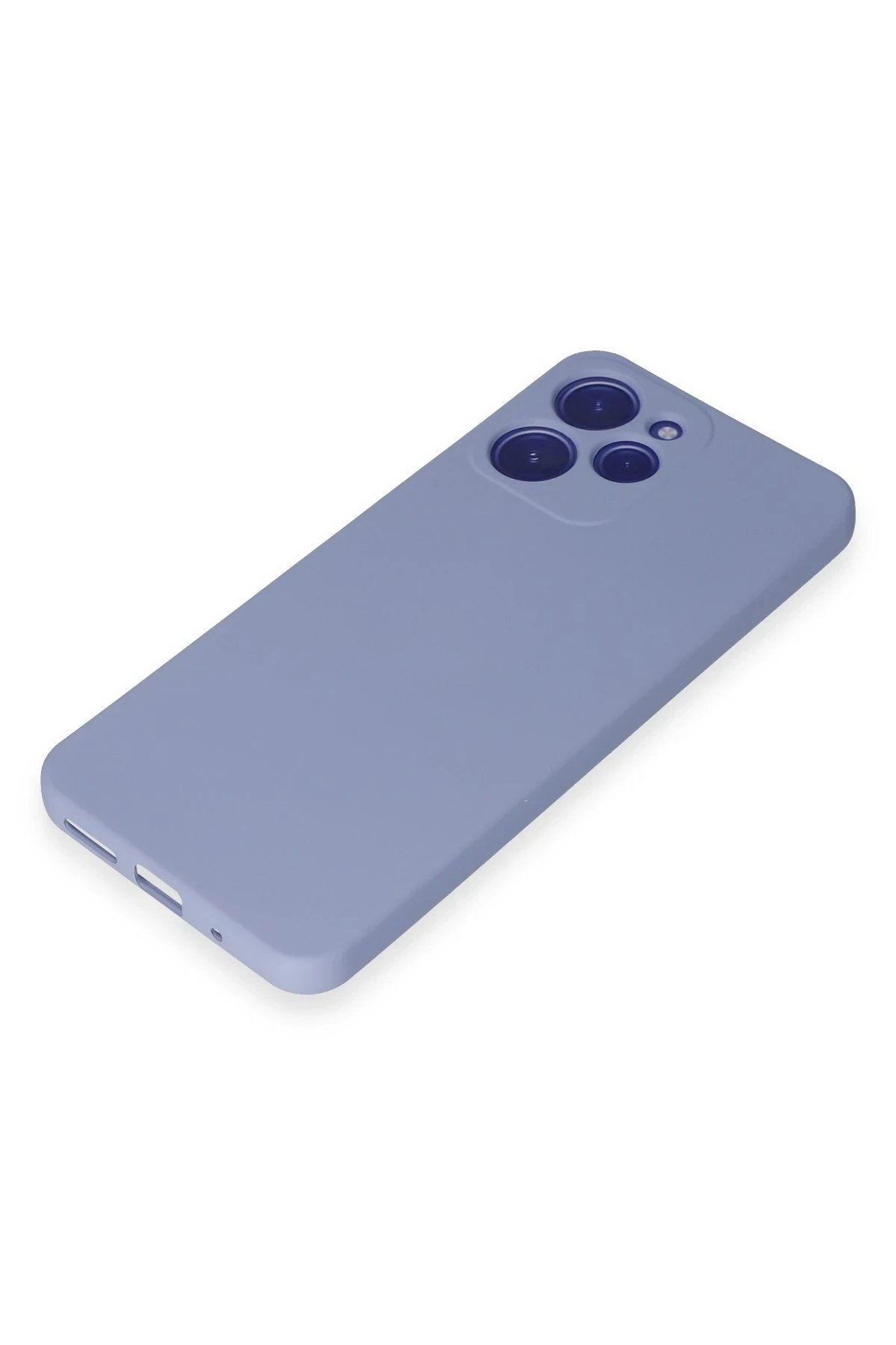 Newface Xiaomi Redmi 12 Kılıf Nano içi Kadife Silikon - Lila