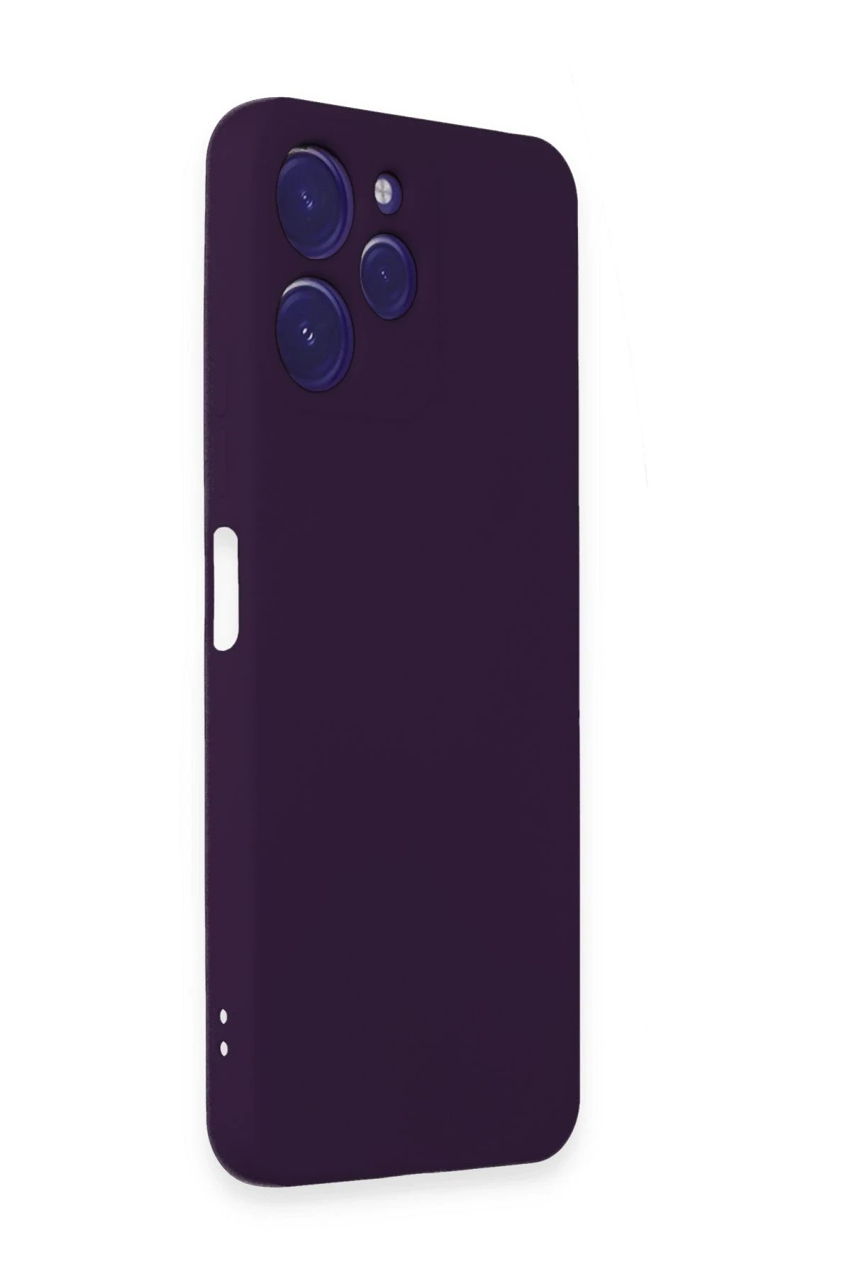 Newface Xiaomi Redmi 12 Kılıf Nano içi Kadife Silikon - Mor