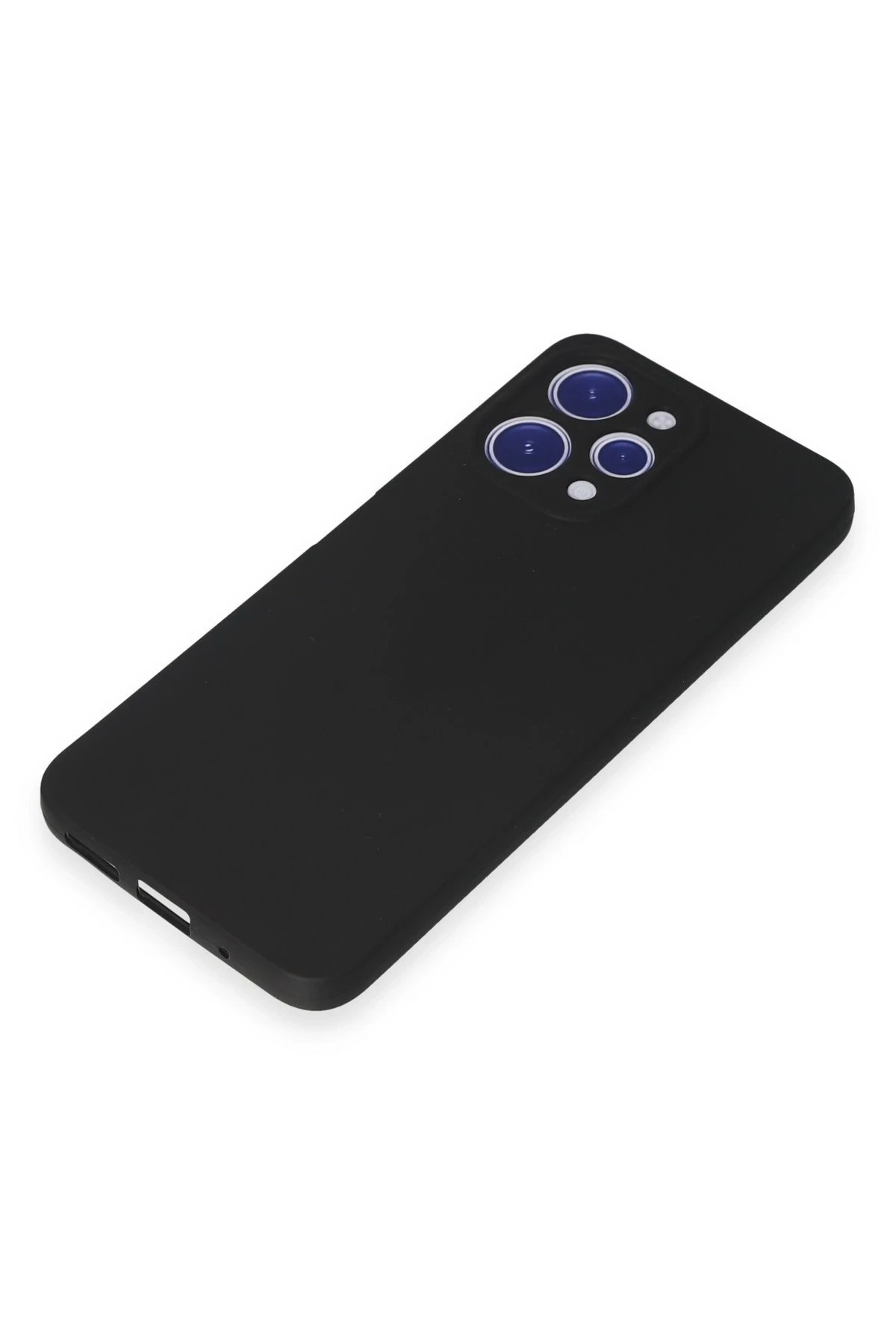 Newface Xiaomi Redmi 12 Kılıf First Silikon - Siyah