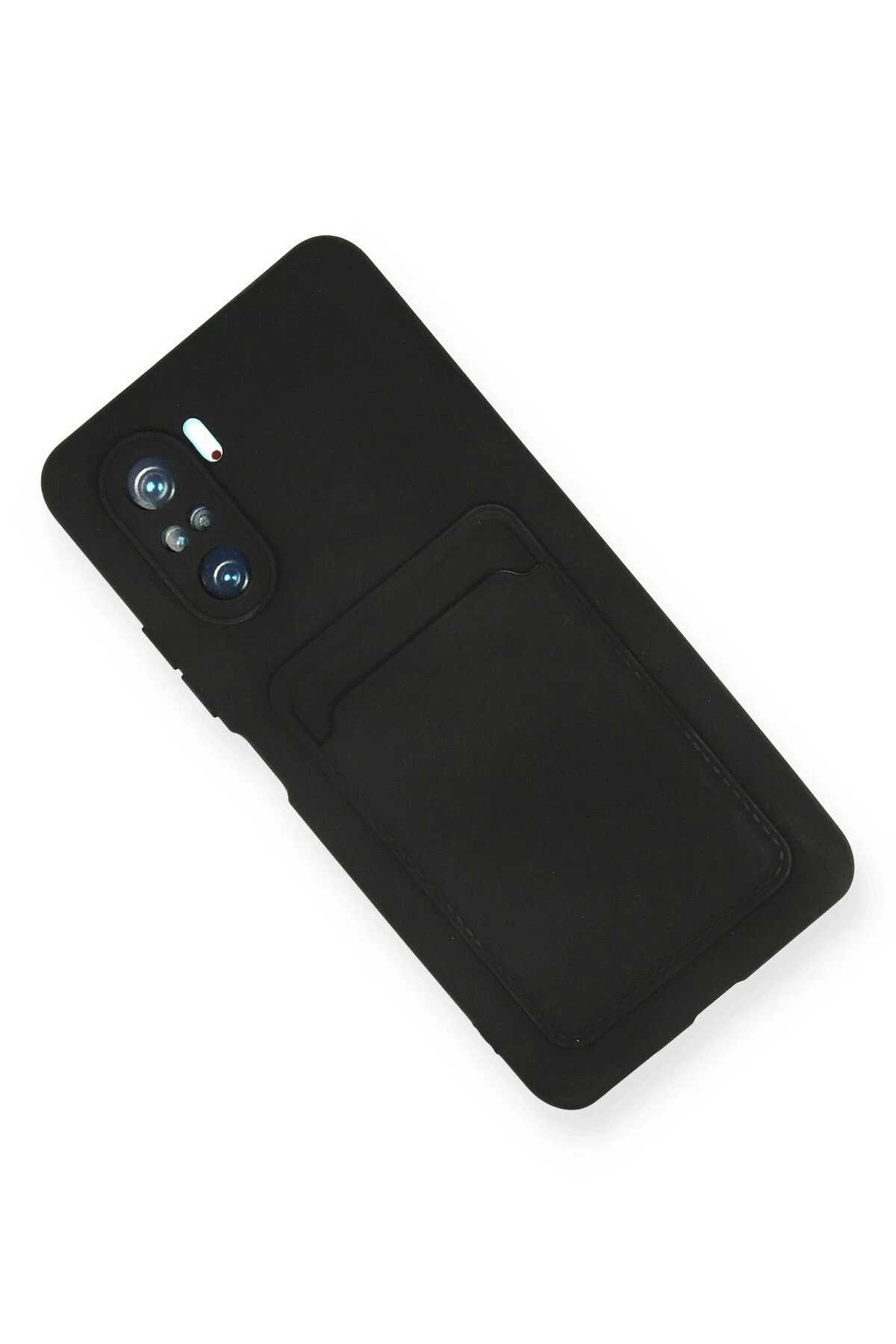 Newface Xiaomi Mi 11i Kılıf Kelvin Kartvizitli Silikon - Siyah