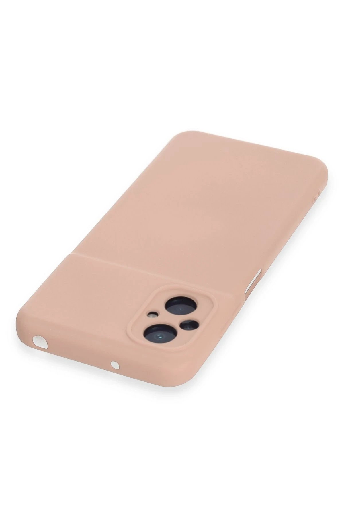 Newface Xiaomi Poco M5 Kılıf Nano içi Kadife Silikon - Pudra