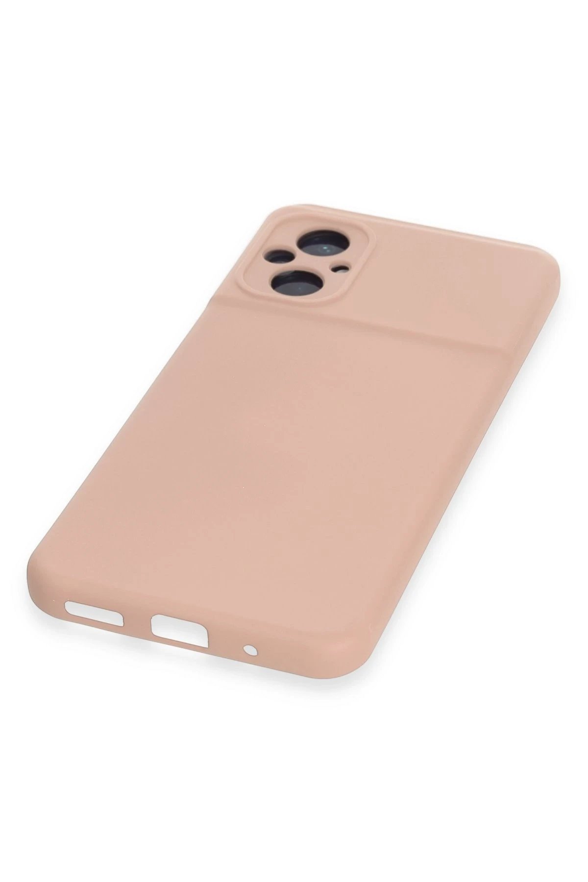 Newface Xiaomi Poco M5 Kılıf Nano içi Kadife Silikon - Pudra