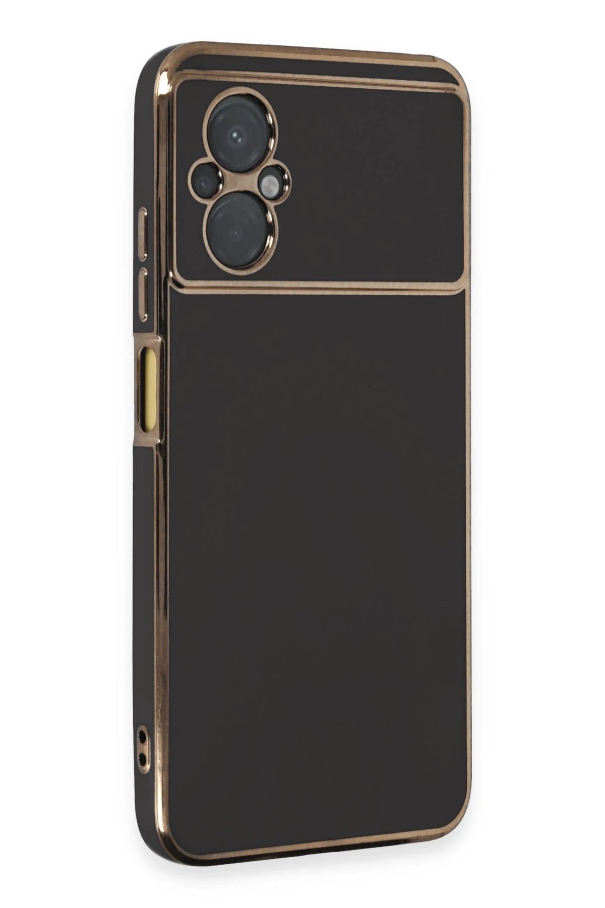 Newface Xiaomi Poco M5 Kılıf Volet Silikon - Siyah