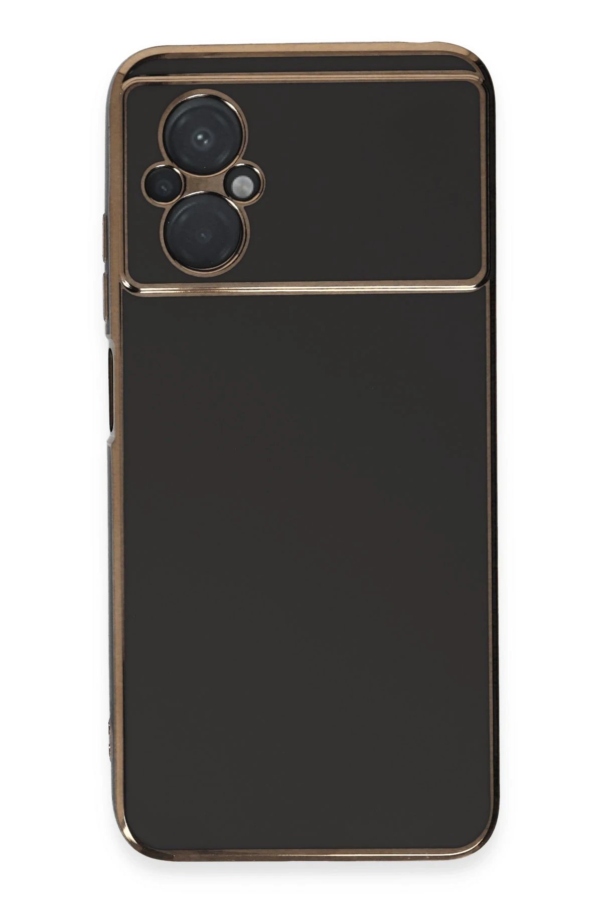 Newface Xiaomi Poco M5 Kılıf Volet Silikon - Siyah