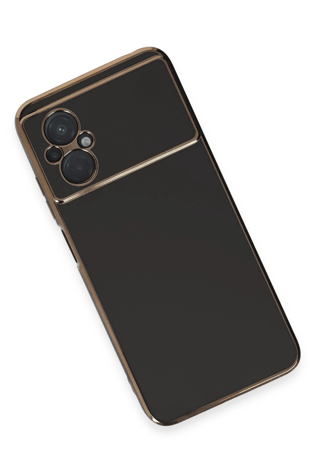 Newface Xiaomi Poco M5 Kılıf Volet Silikon - Siyah