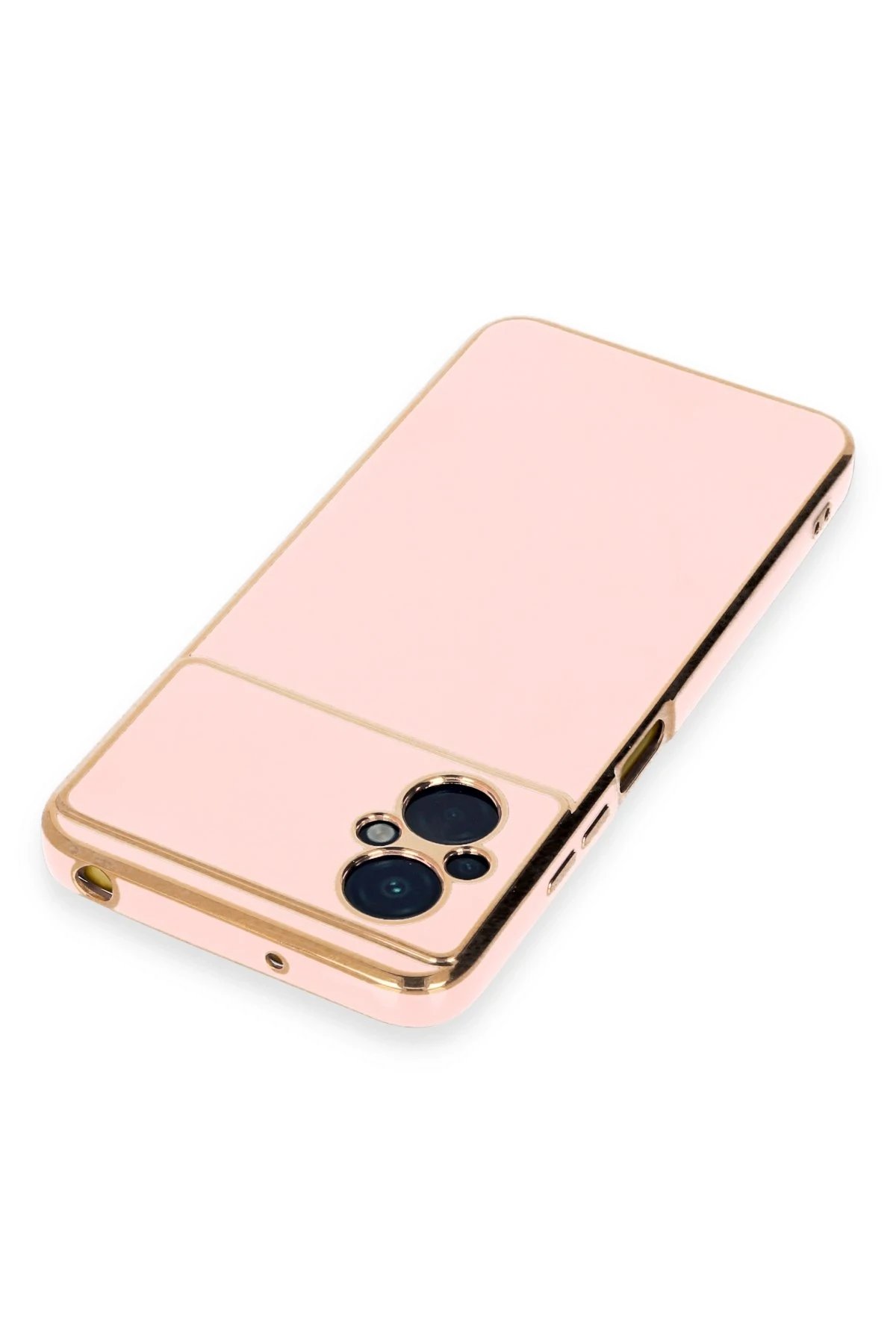 Newface Xiaomi Poco M5 Kılıf Volet Silikon - Pembe