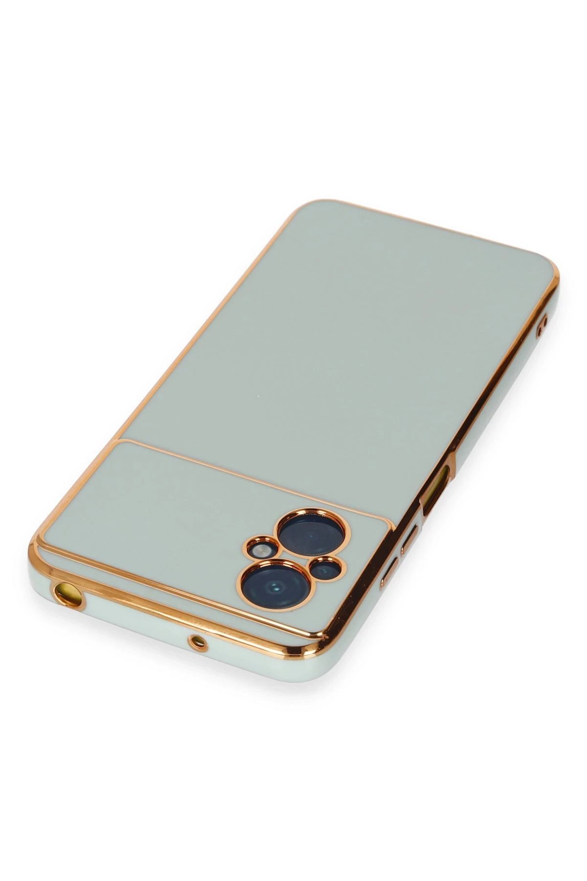 Newface Xiaomi Poco M5 Kılıf Volet Silikon - Açık Yeşil