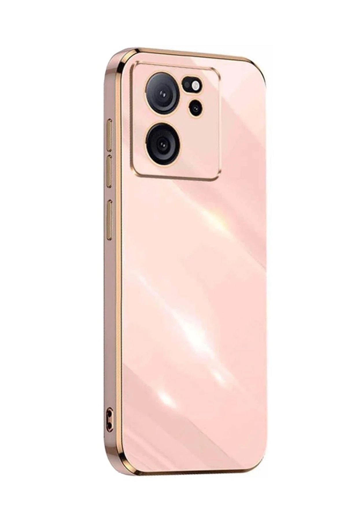 Newface Xiaomi Mi 13T Pro Kılıf Volet Silikon - Pembe