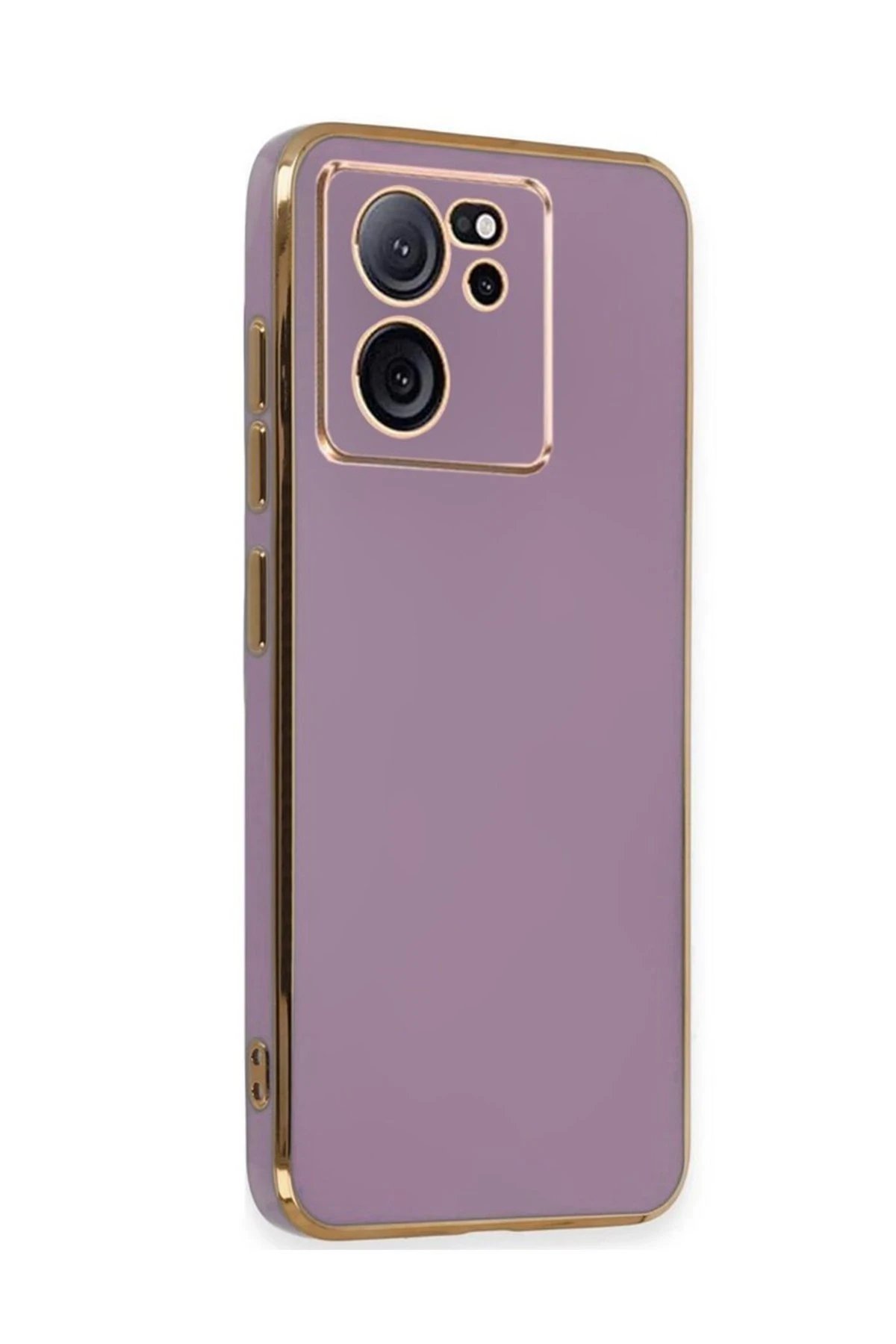 Newface Xiaomi Mi 13T Pro Kılıf Volet Silikon - Mor