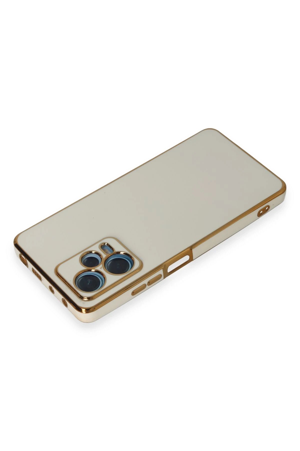 Newface Xiaomi Redmi Note 12 Pro Plus Kılıf Volet Silikon - Beyaz