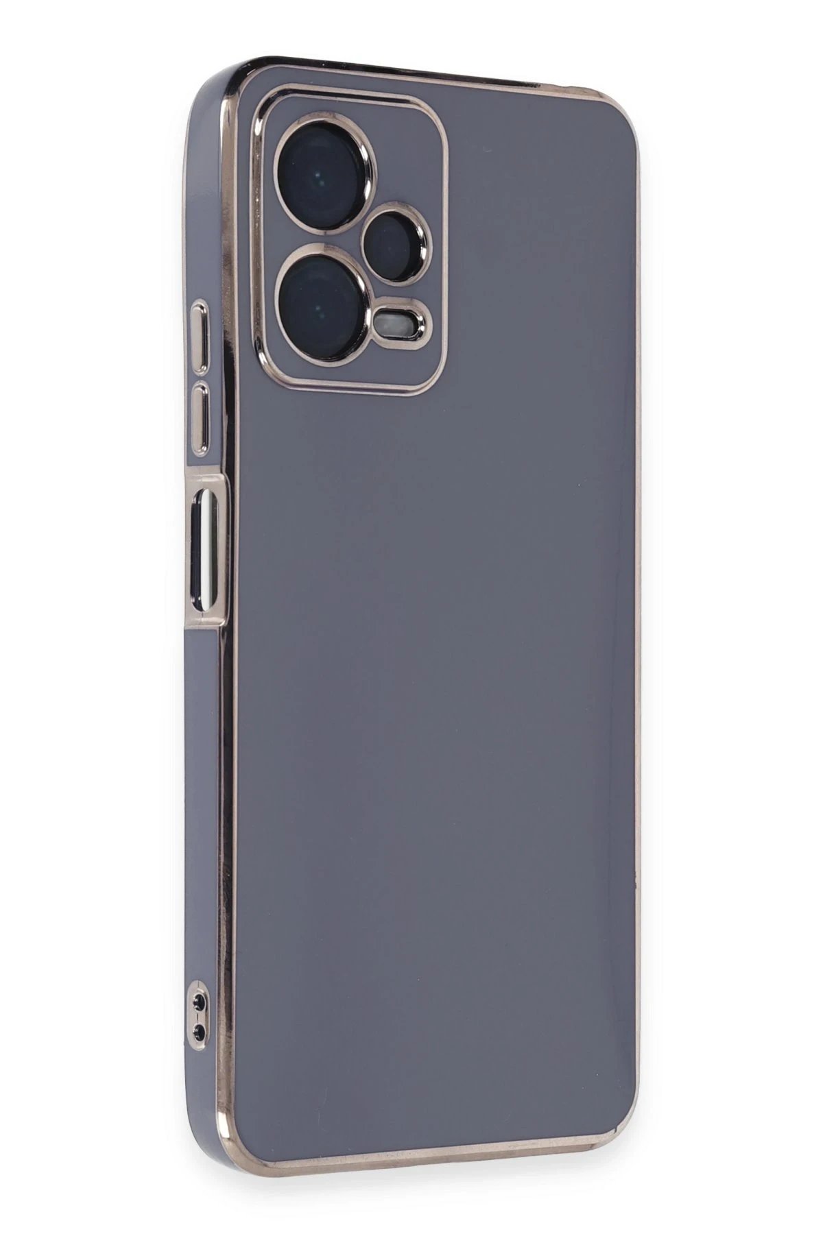 Newface Xiaomi Redmi Note 12 Pro Plus Kılıf Volet Silikon - Mavi