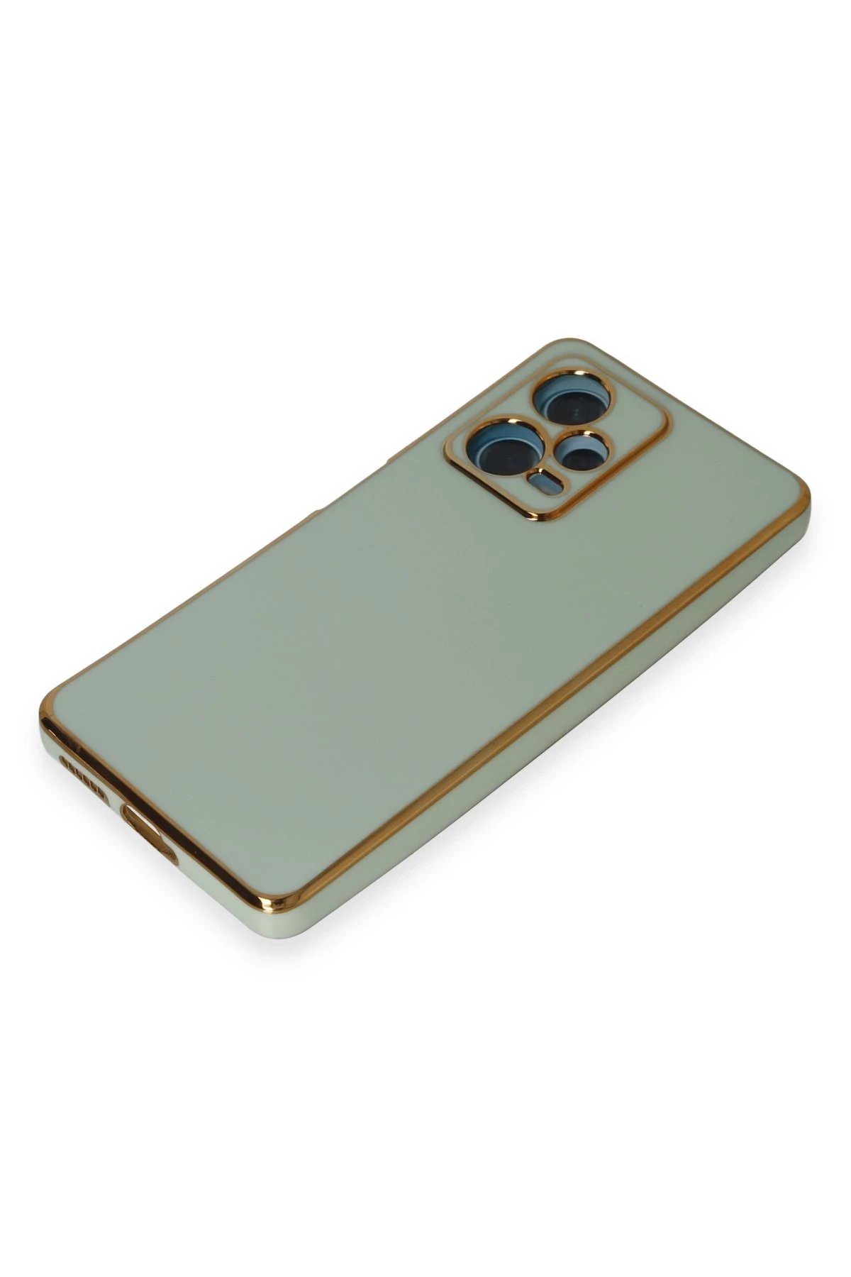 Newface Xiaomi Redmi Note 12 Pro Plus Kılıf Volet Silikon - Açık Yeşil