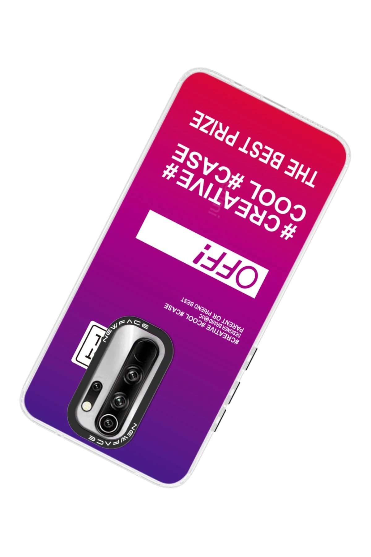 Newface Xiaomi Redmi Note 8 Pro Kılıf Estoril Desenli Kapak - Estoril - 9