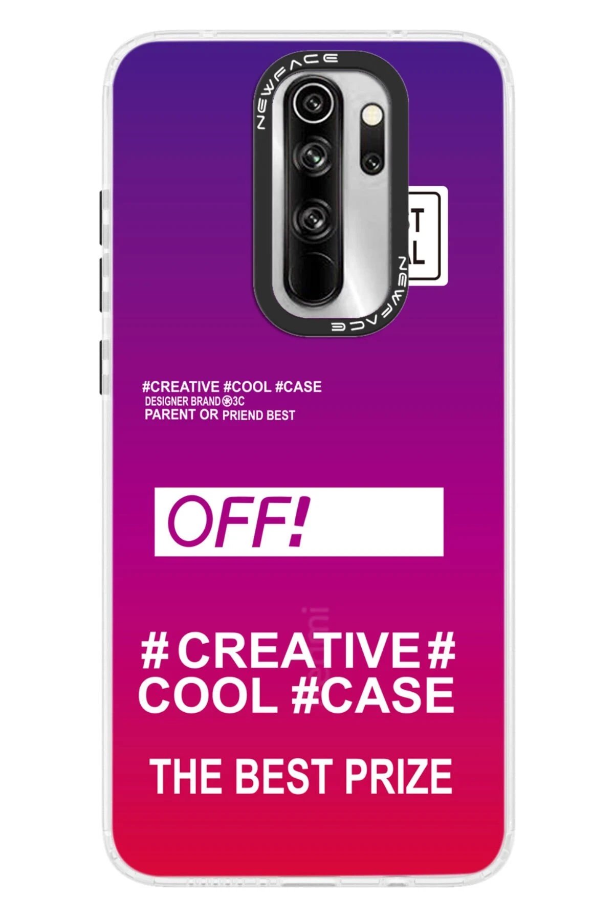 Newface Xiaomi Redmi Note 8 Pro Kılıf Estoril Desenli Kapak - Estoril - 9