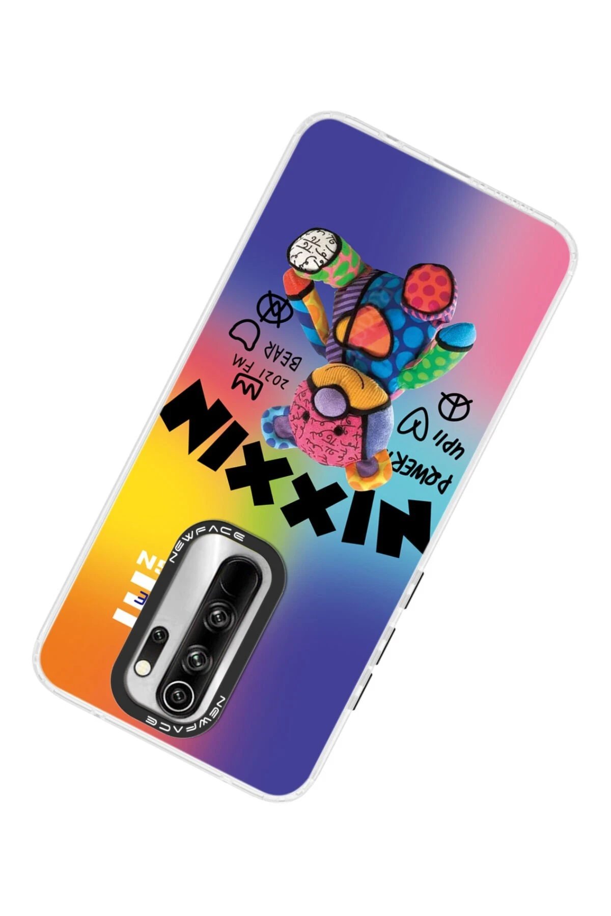 Newface Xiaomi Redmi Note 8 Pro Kılıf Estoril Desenli Kapak - Estoril - 11