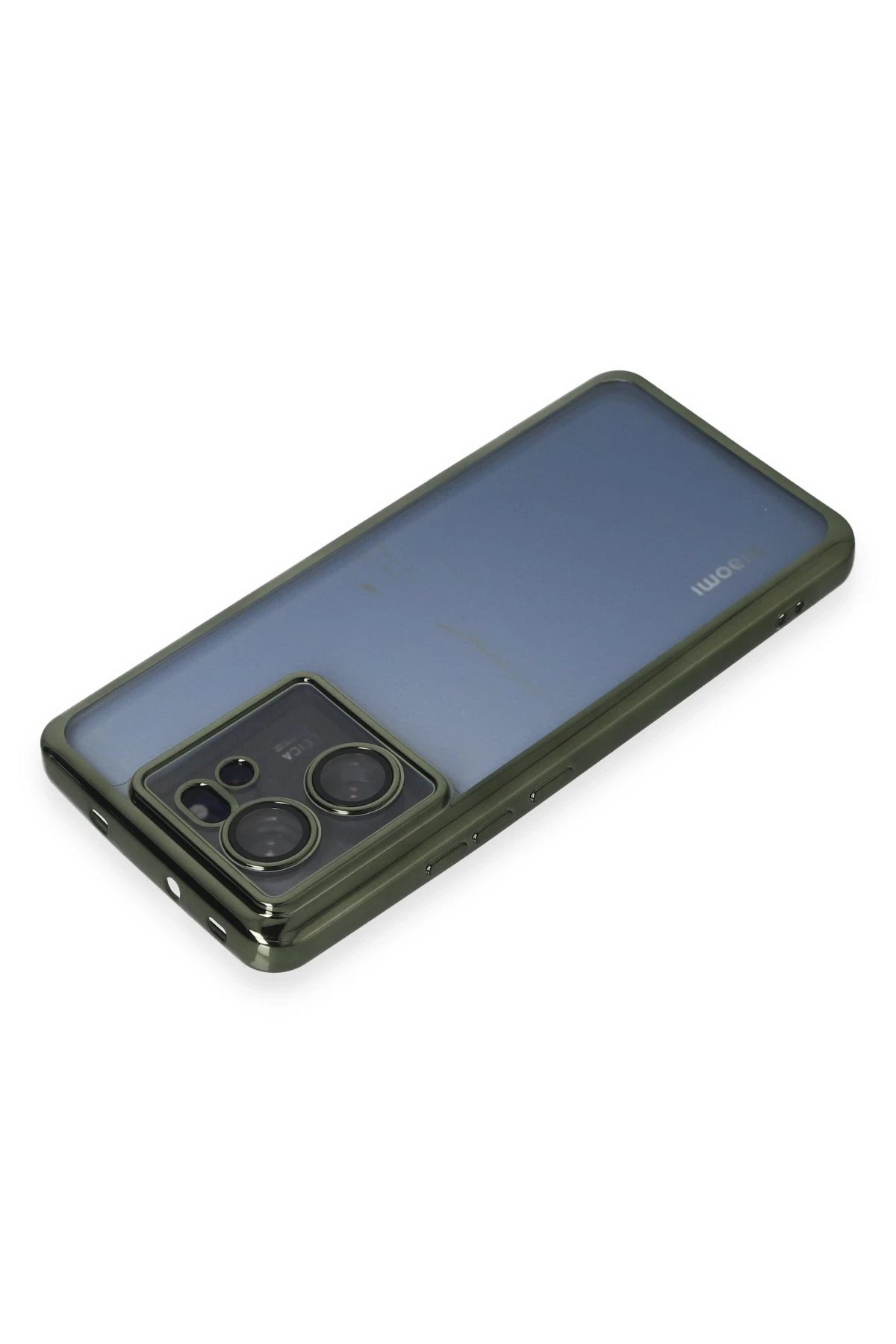 Newface Xiaomi Mi 13T Kılıf Razer Lensli Silikon - Yeşil