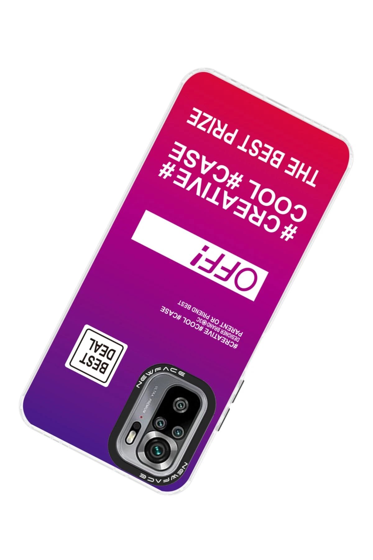 Newface Xiaomi Redmi Note 10 Kılıf Estoril Desenli Kapak - Estoril - 9