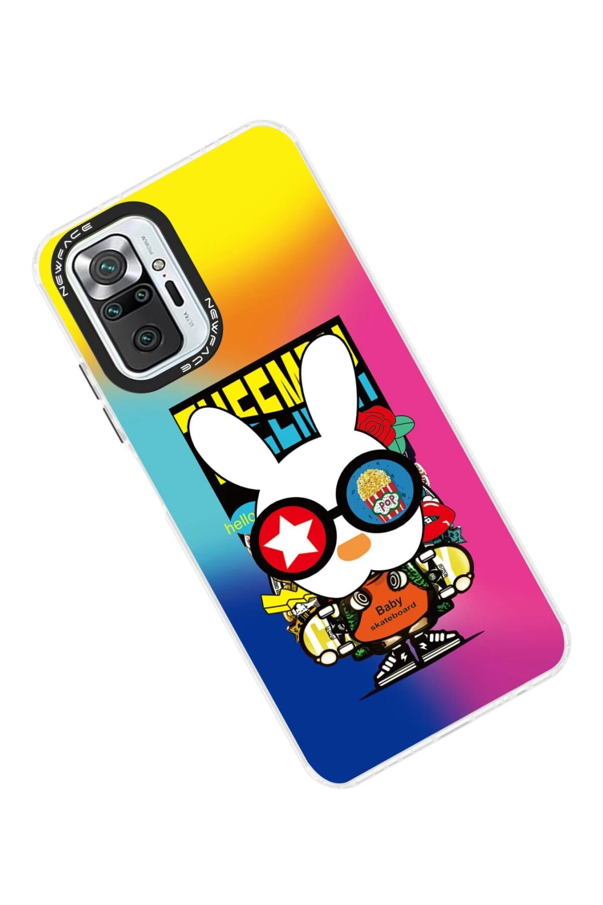 Newface Xiaomi Redmi Note 10 Pro Kılıf Estoril Desenli Kapak - Estoril - 10