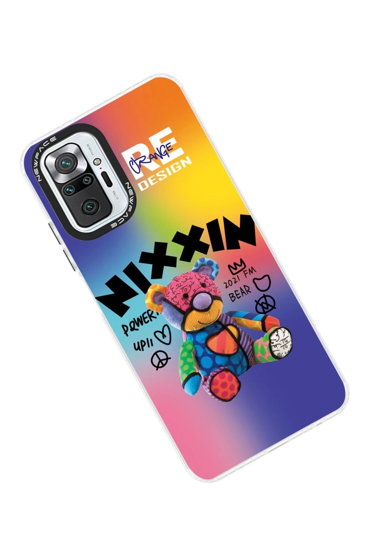 Newface Xiaomi Redmi Note 10 Pro Kılıf Estoril Desenli Kapak - Estoril - 11