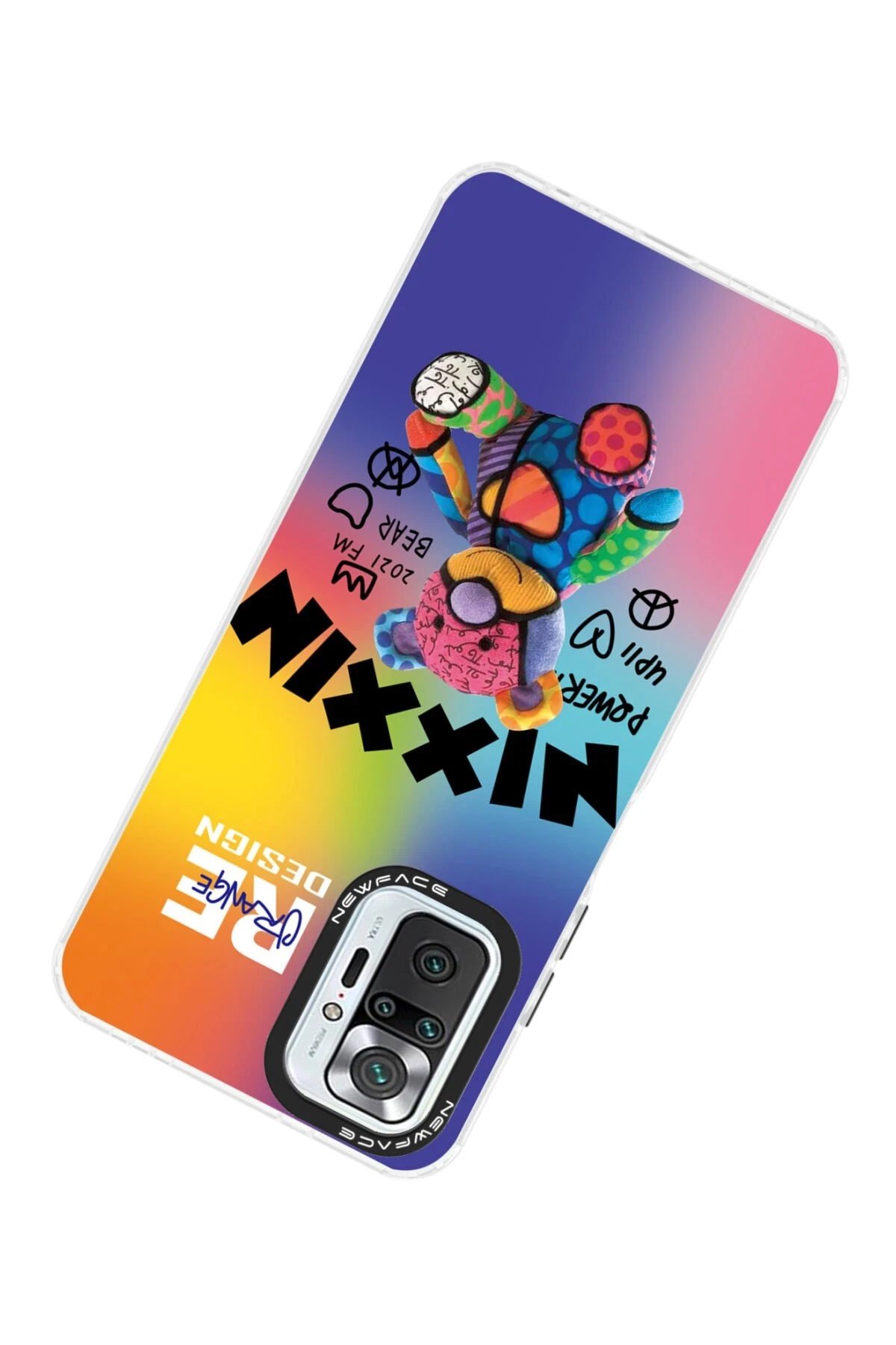 Newface Xiaomi Redmi Note 10 Pro Kılıf Estoril Desenli Kapak - Estoril - 11