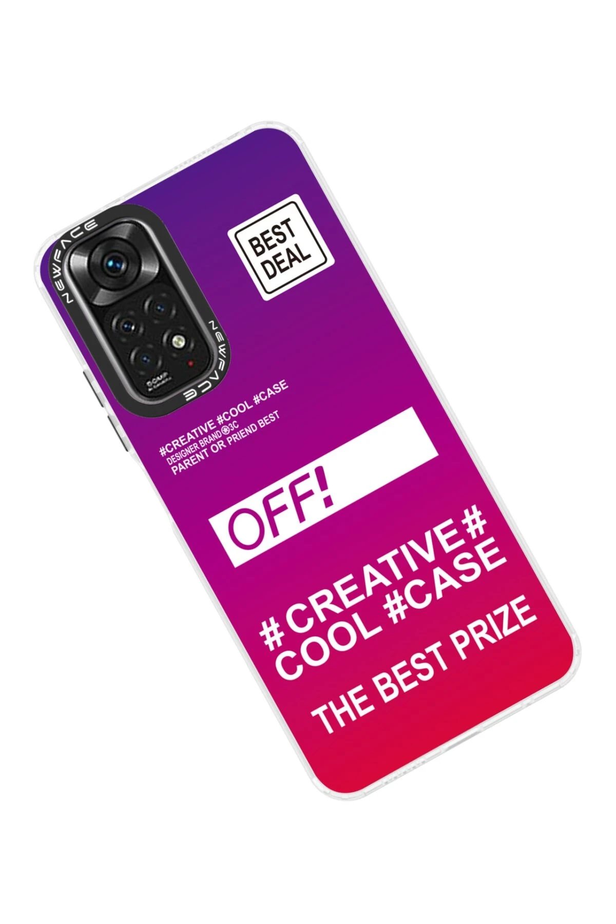 Newface Xiaomi Redmi Note 11 Kılıf Estoril Desenli Kapak - Estoril - 9