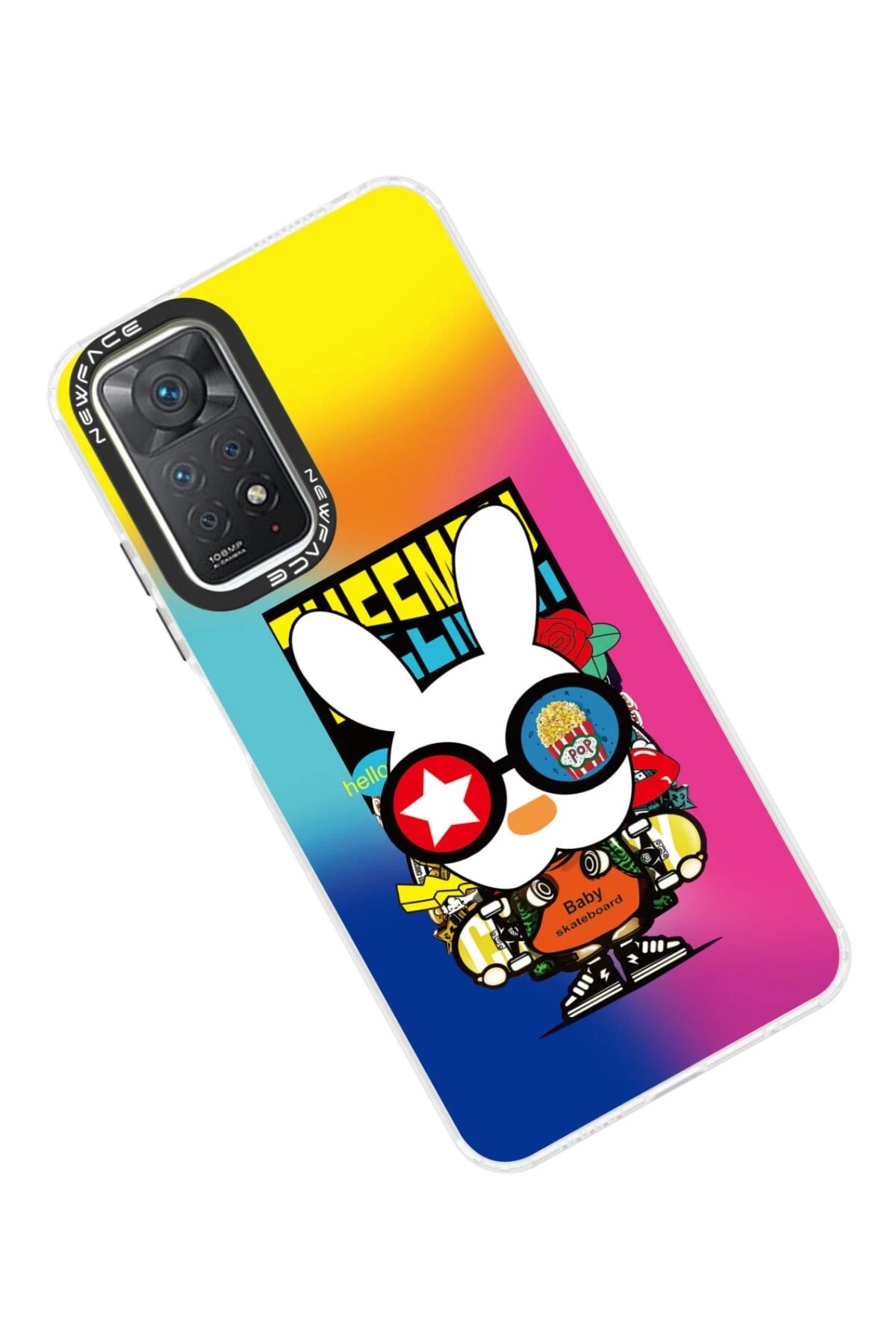 Newface Xiaomi Redmi Note 11 Pro Kılıf Estoril Desenli Kapak - Estoril - 10