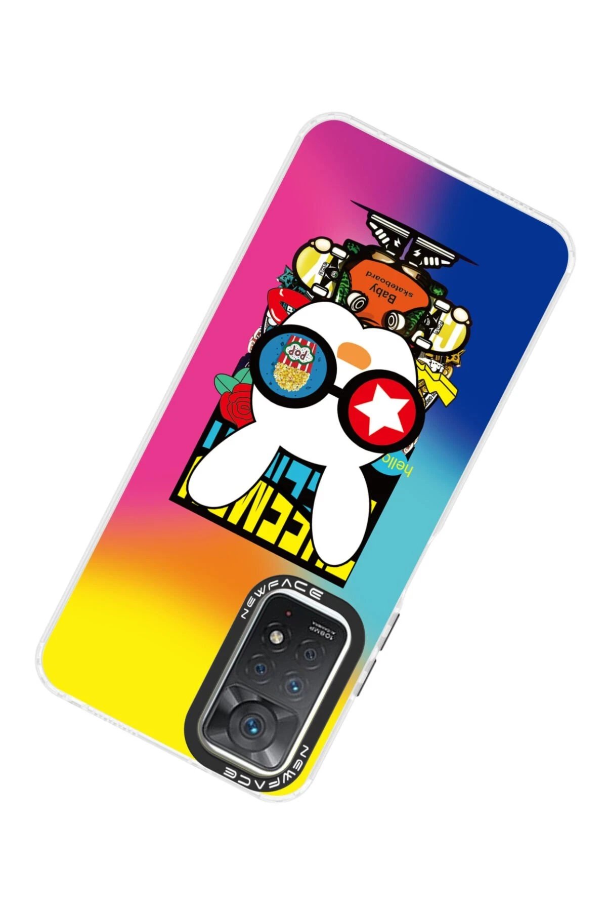 Newface Xiaomi Redmi Note 11 Pro Kılıf Estoril Desenli Kapak - Estoril - 10